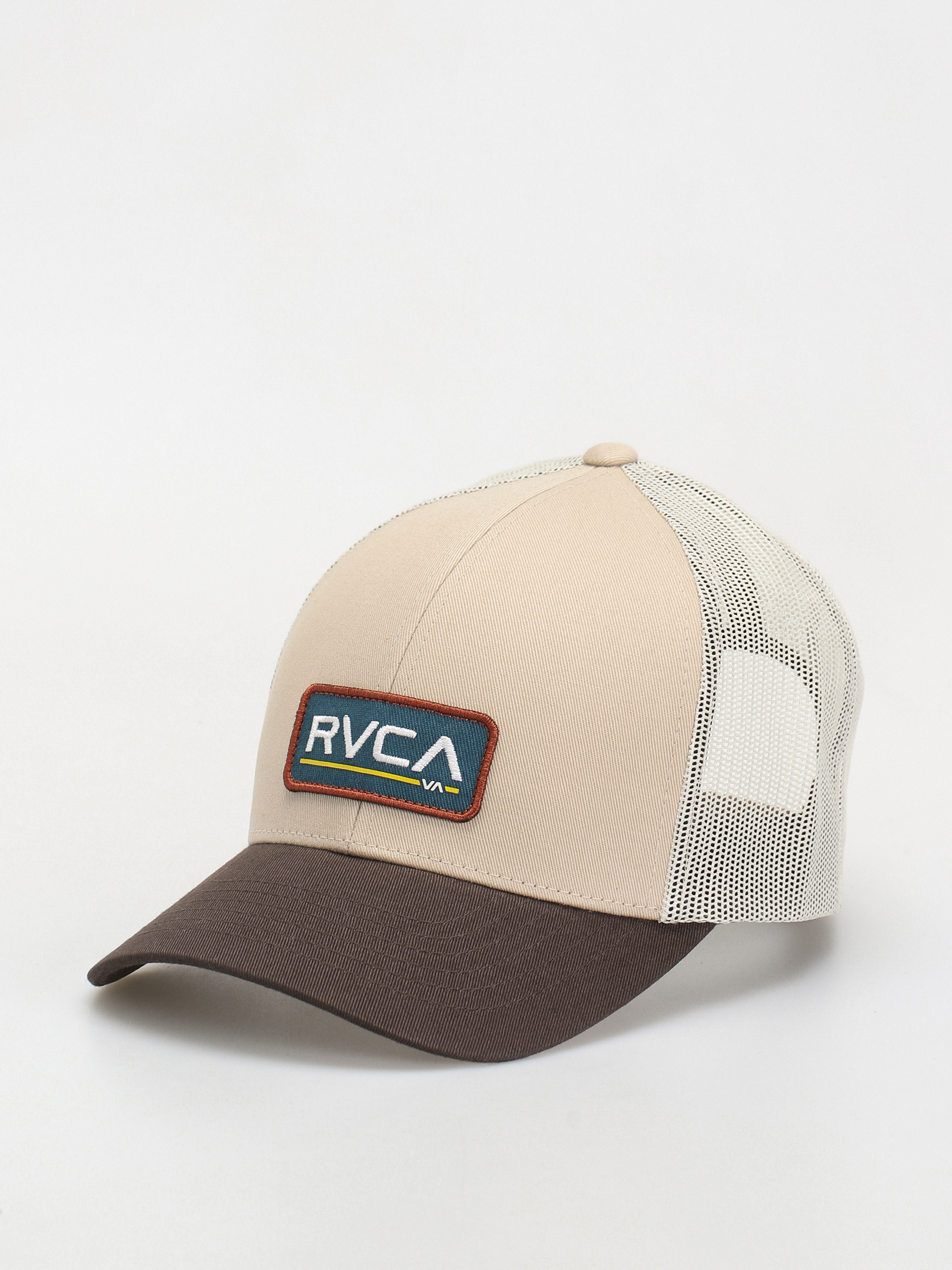 Kšiltovka  RVCA Ticket Trucker III (dark khaki)