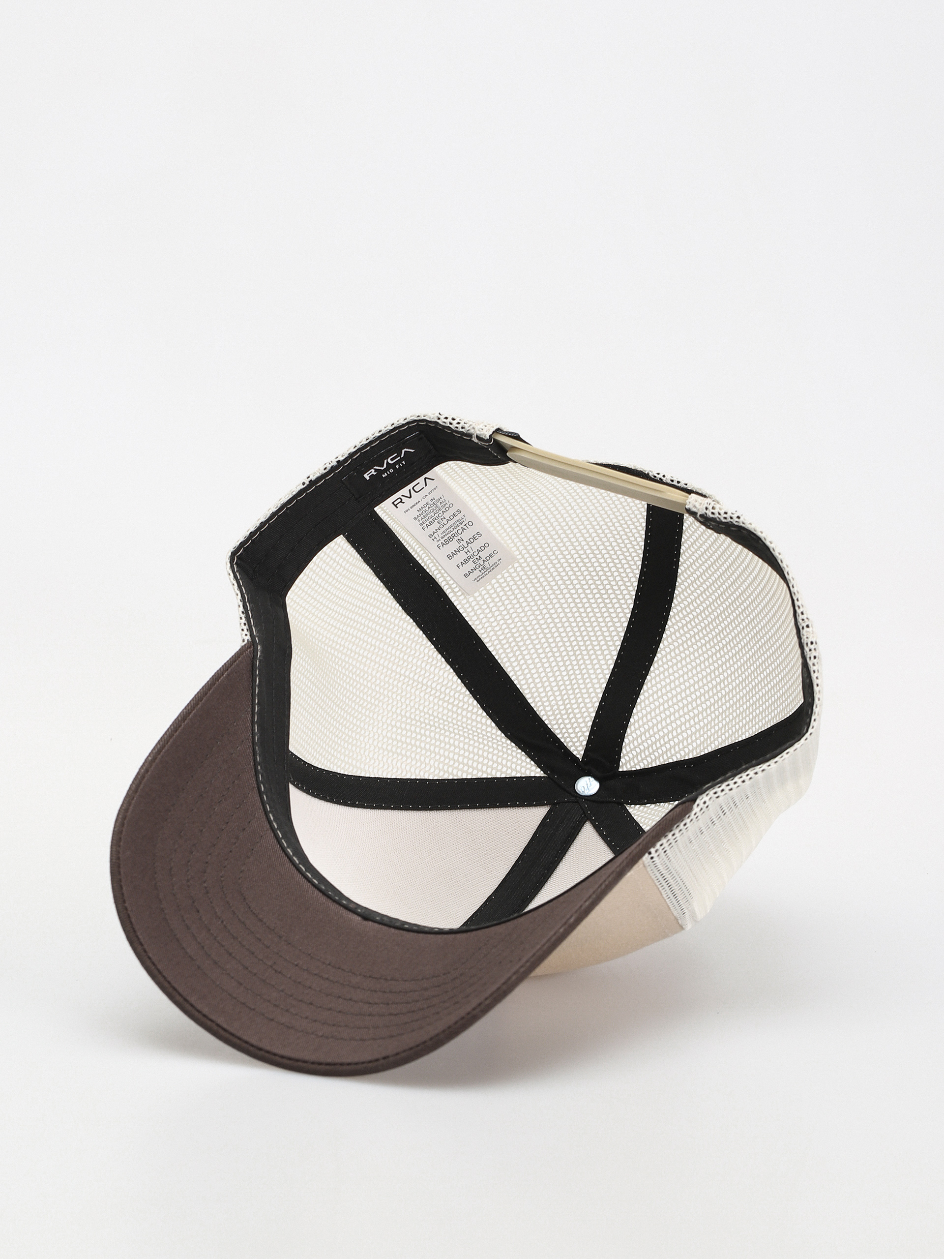 Kšiltovka  RVCA Ticket Trucker III (dark khaki)