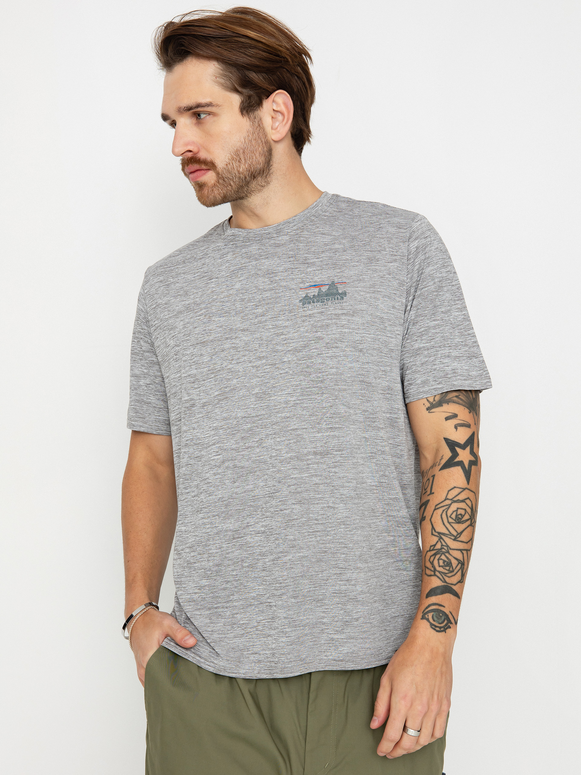 Triu010dko Patagonia Cap Cool Daily Graphic (73 skyline feather grey)