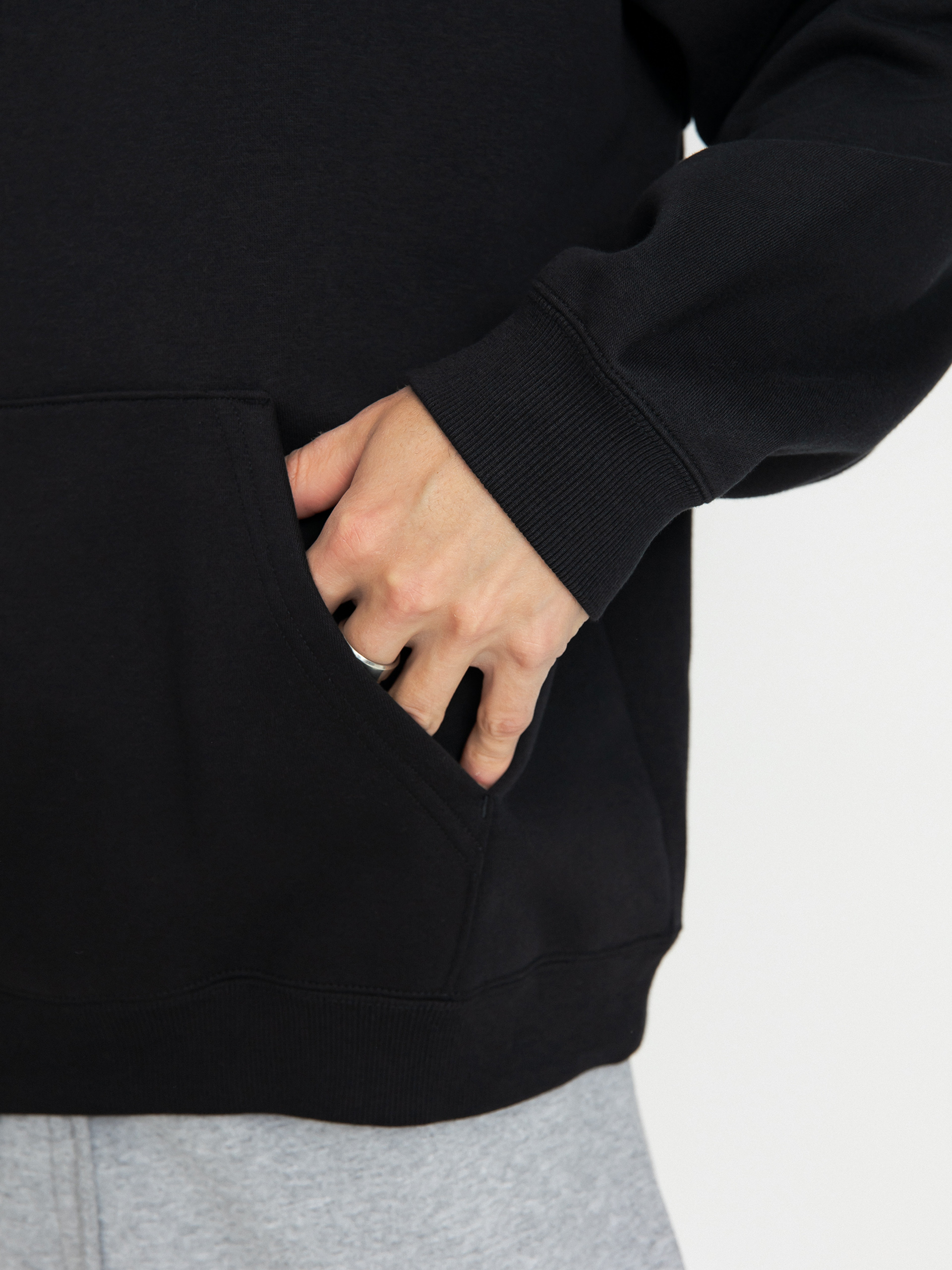 Mikina s kapucí Converse Cons HD (black)