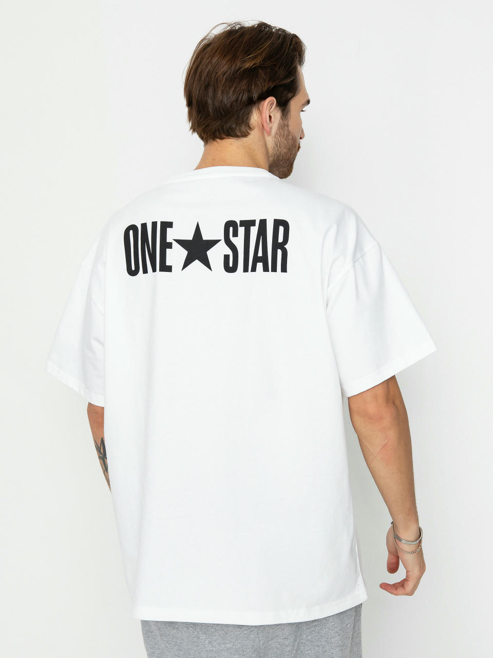 Tričko Converse One Star (optical white)