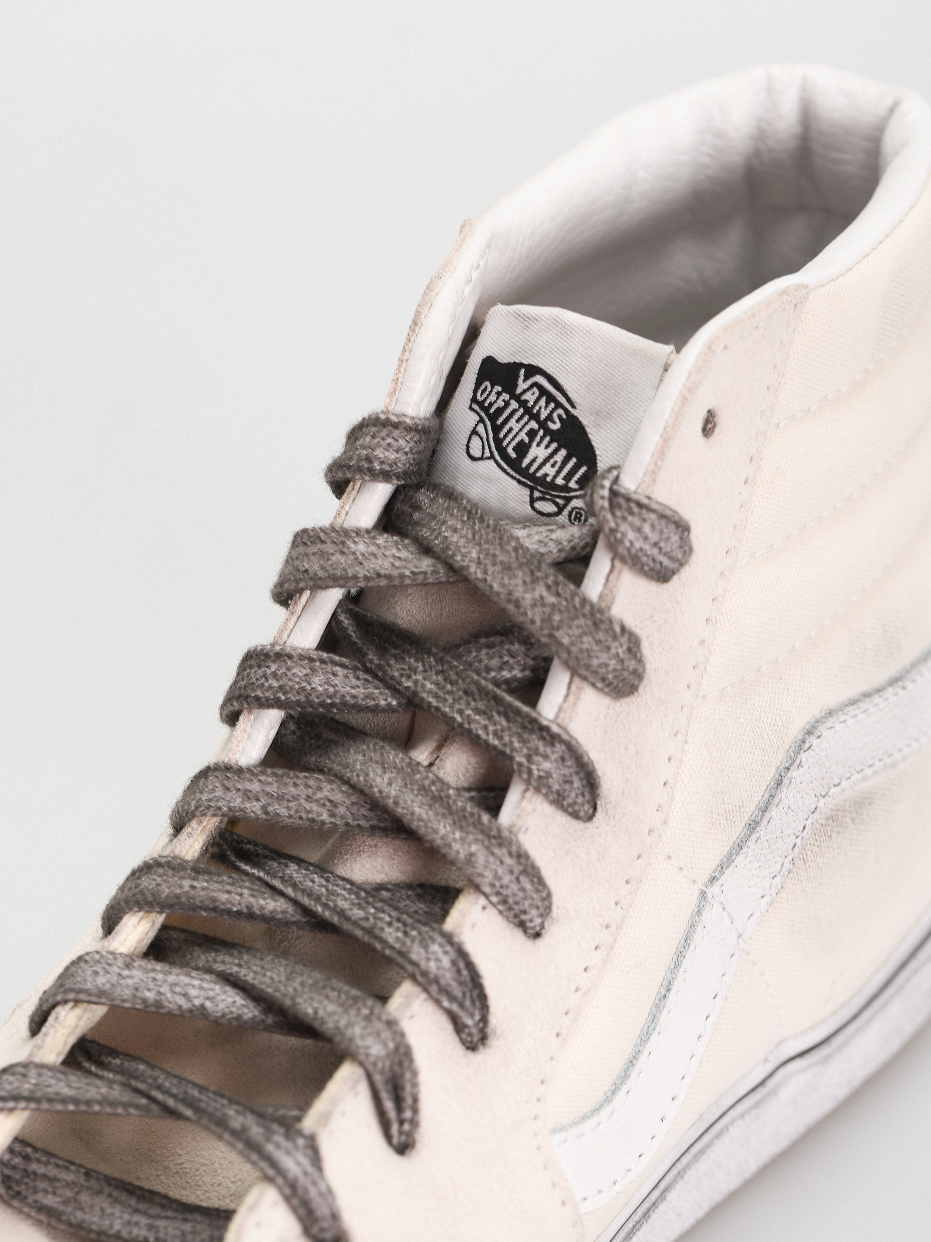 Boty Vans Sk8 Hi (stressed white/white)