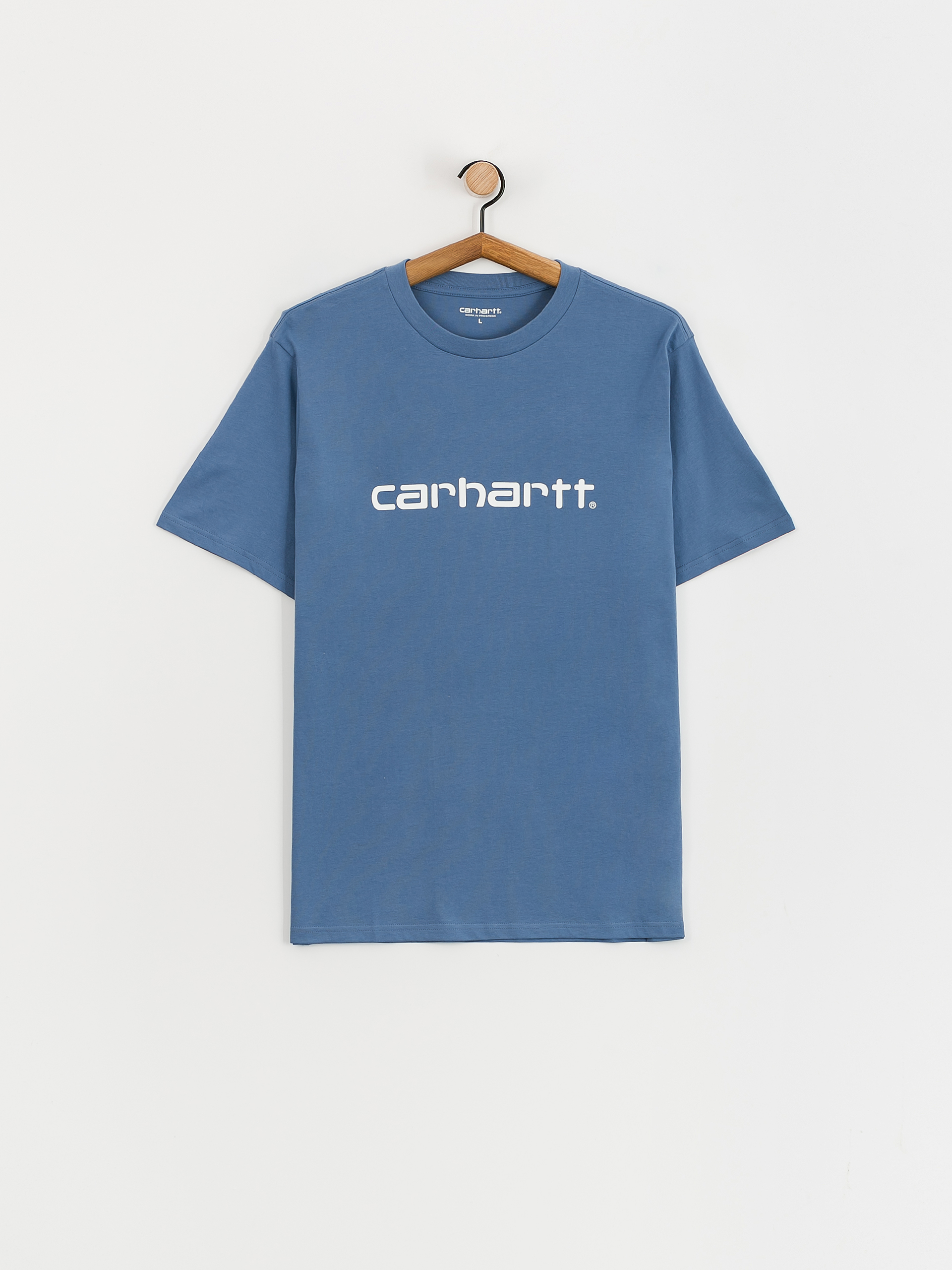 Tričko Carhartt WIP Script (sorrent/white)