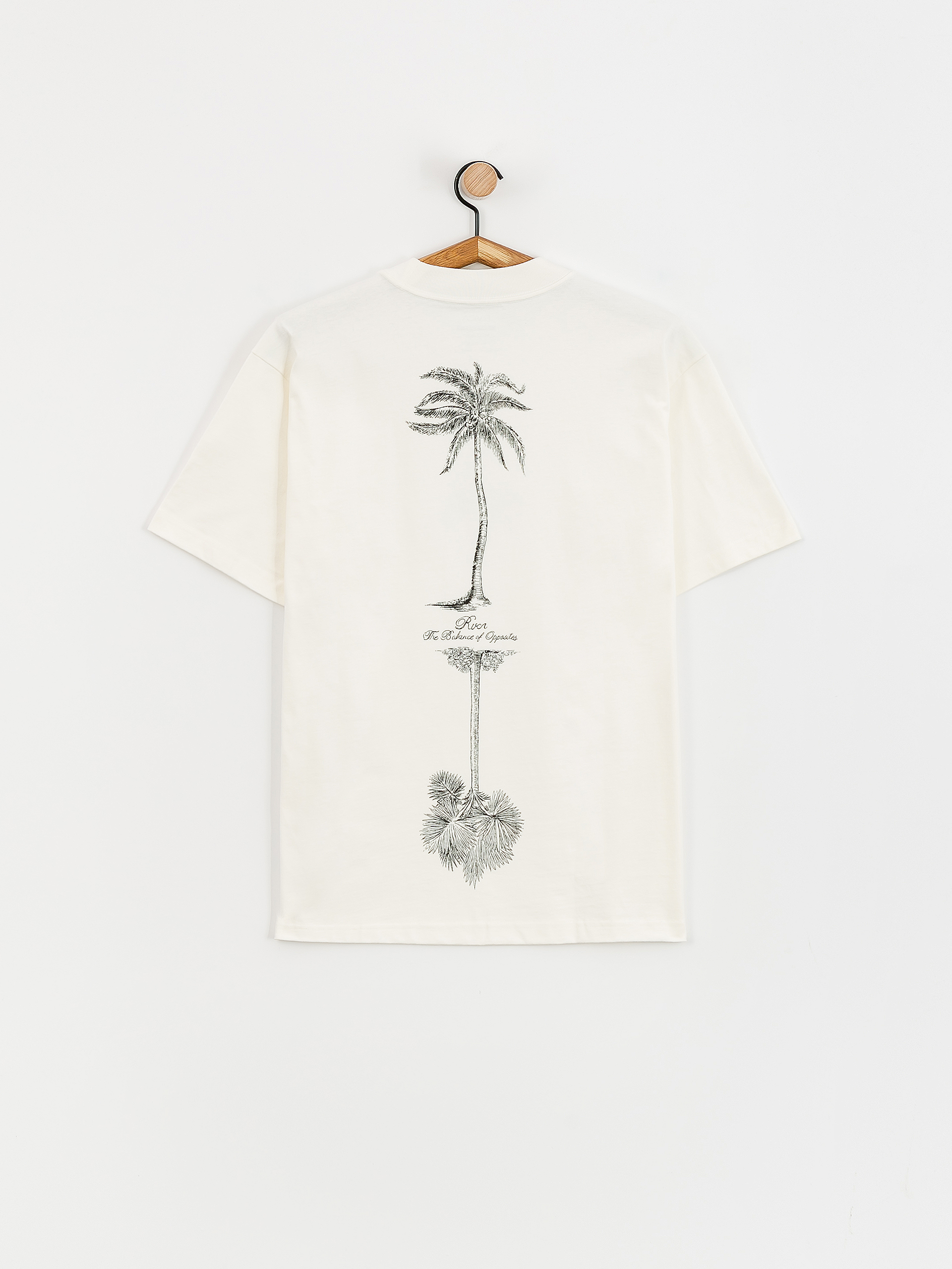 Tričko RVCA Tiger Style (salt)