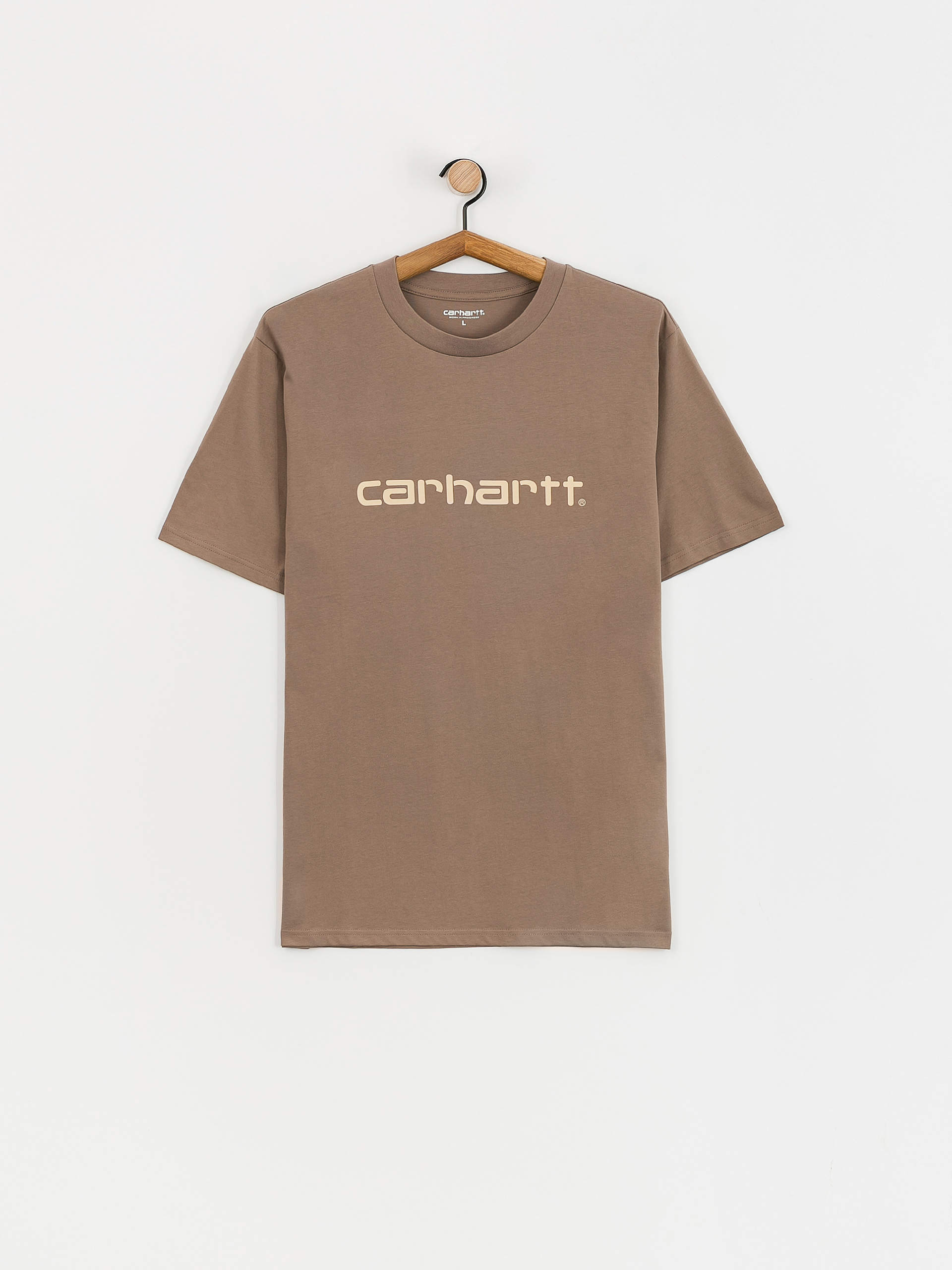 Tričko Carhartt WIP Script (branch/rattan)