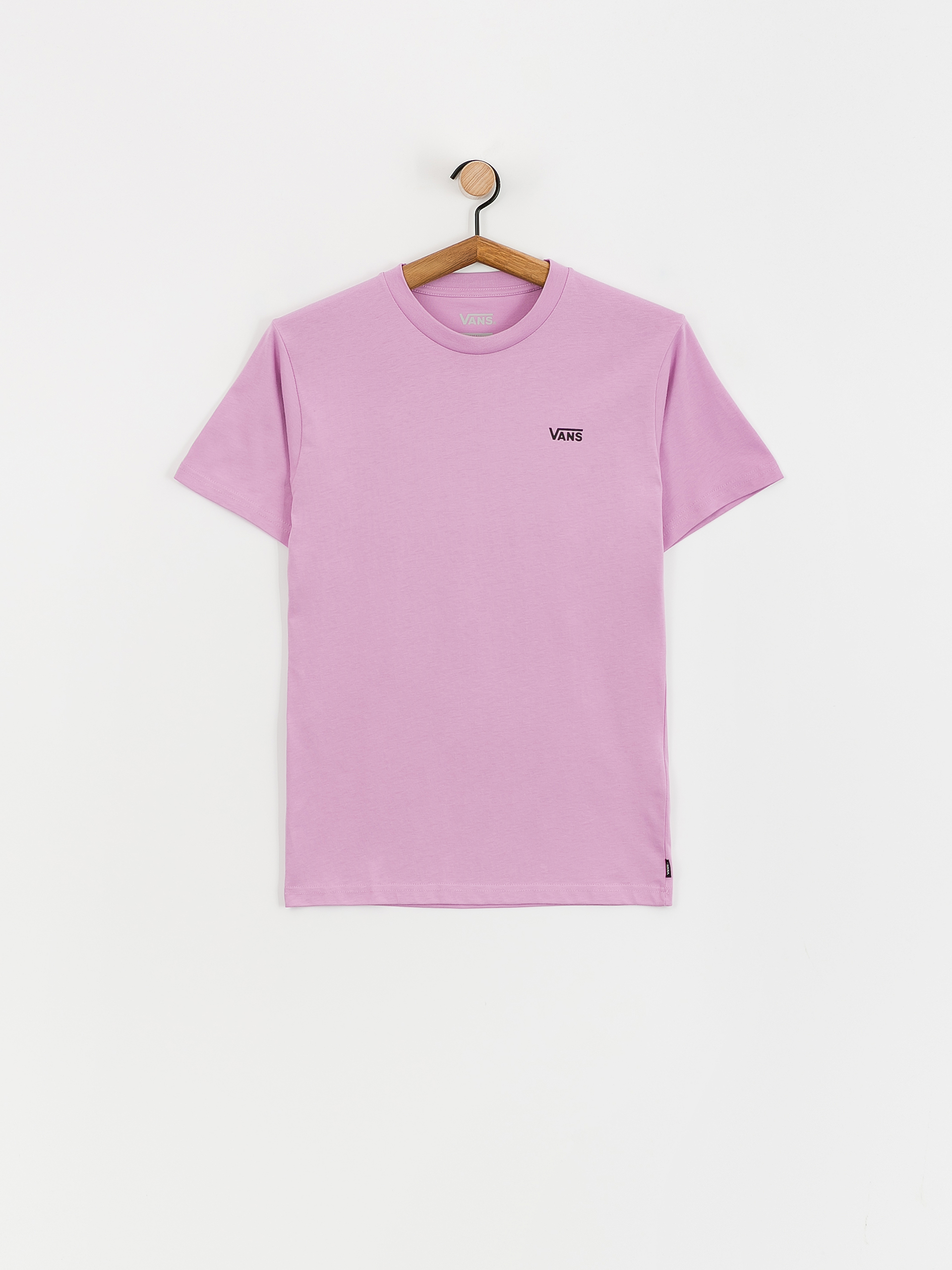 Tričko Vans Left Chest Logo Em Wmn (smoky grape)