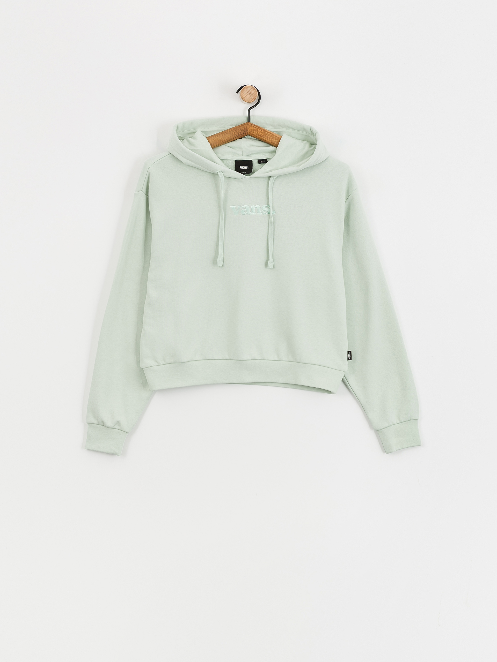 Mikina s kapucí Vans W Essential Ft Rlx HD Wmn (pale aqua)