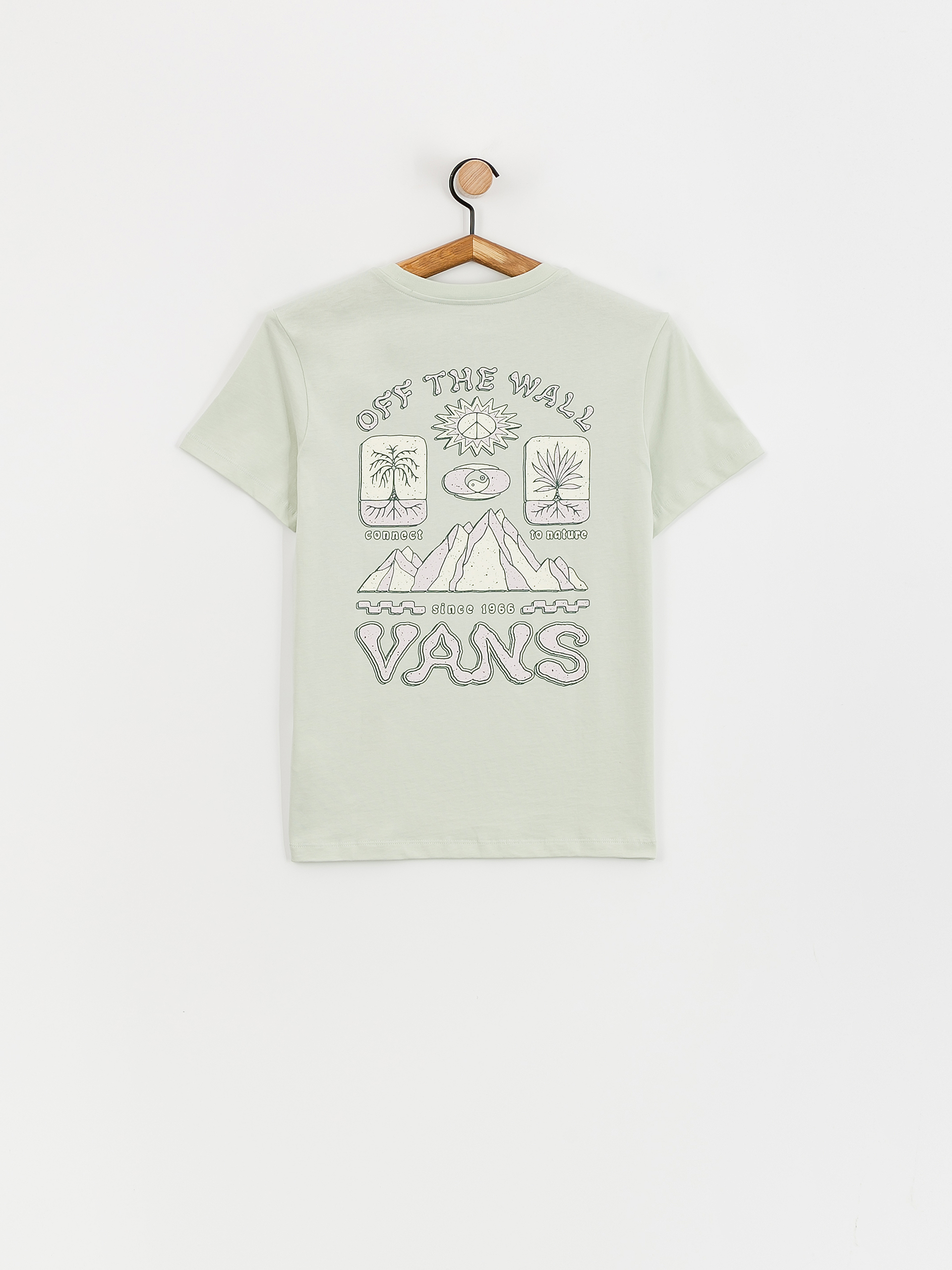 Tričko Vans Depth Connection Bff Wmn (pale aqua)