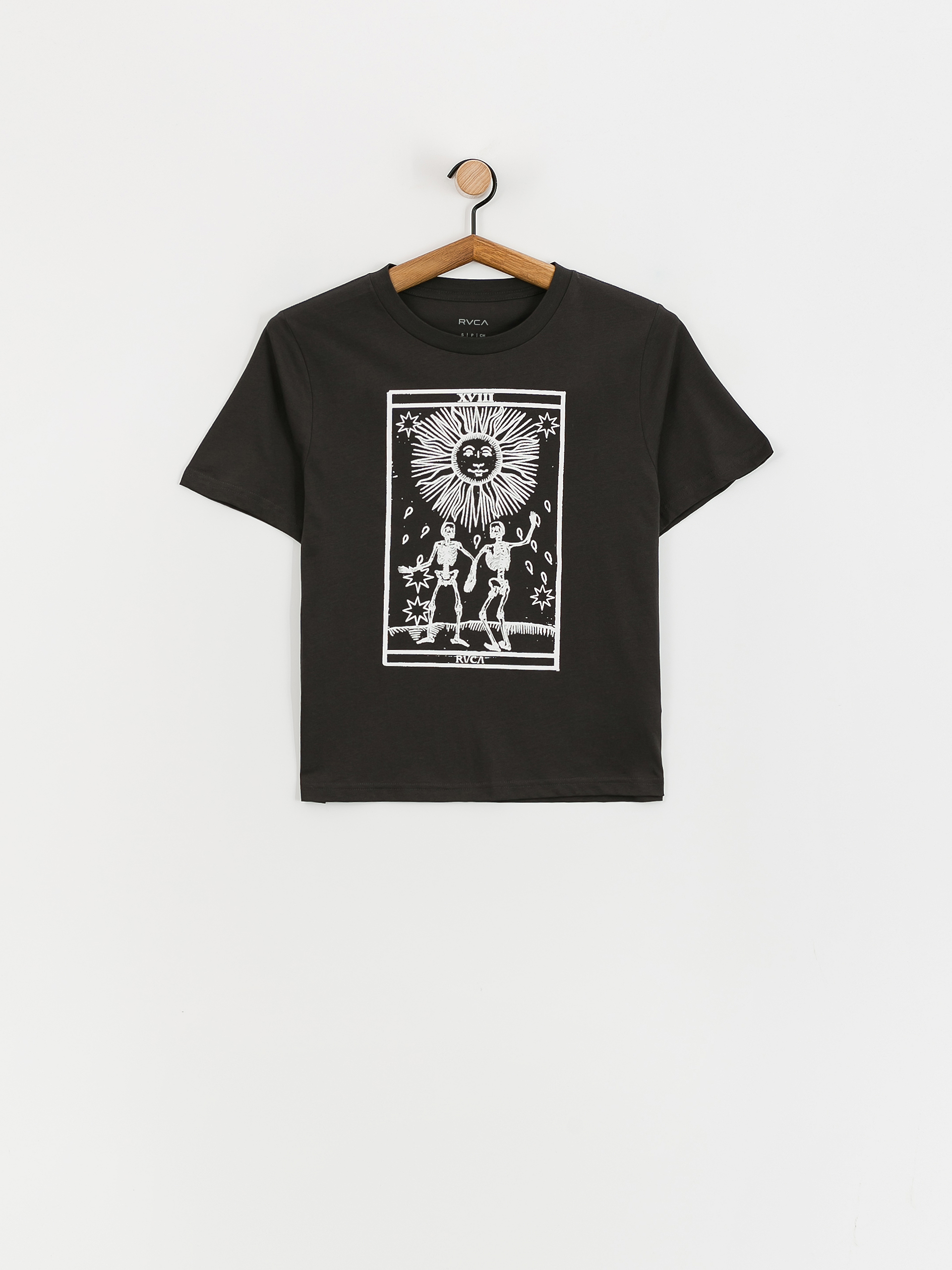 Tričko RVCA Tarrot Way Wmn (pirate black)