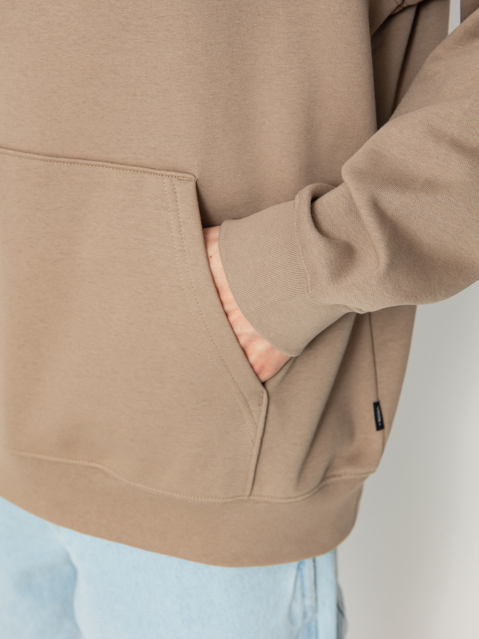 Mikina s kapucí Vans Vans Sport Loose Fit Fleece HD (desert taupe)