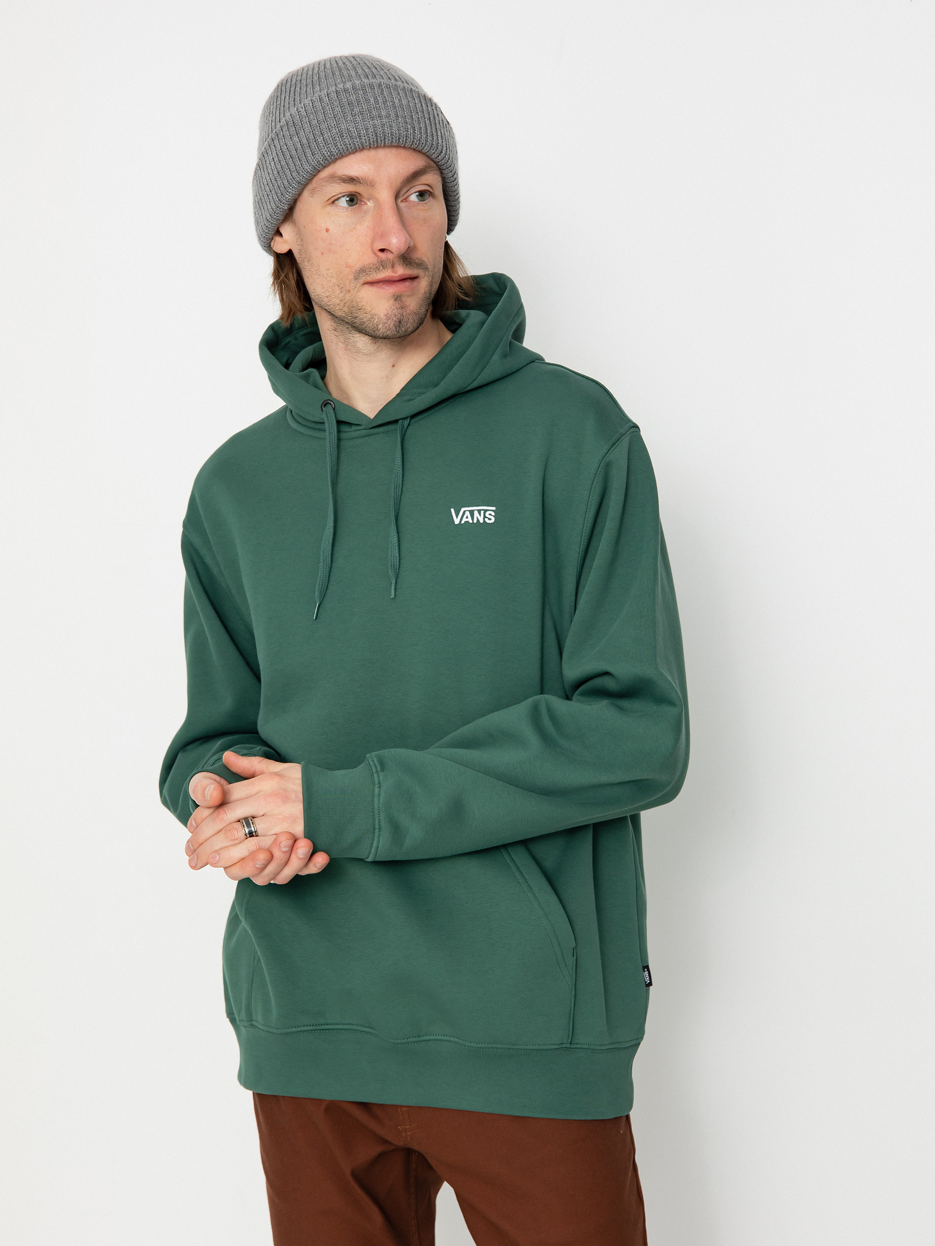 Mikina s kapucí Vans Core Basic HD (bistro green)