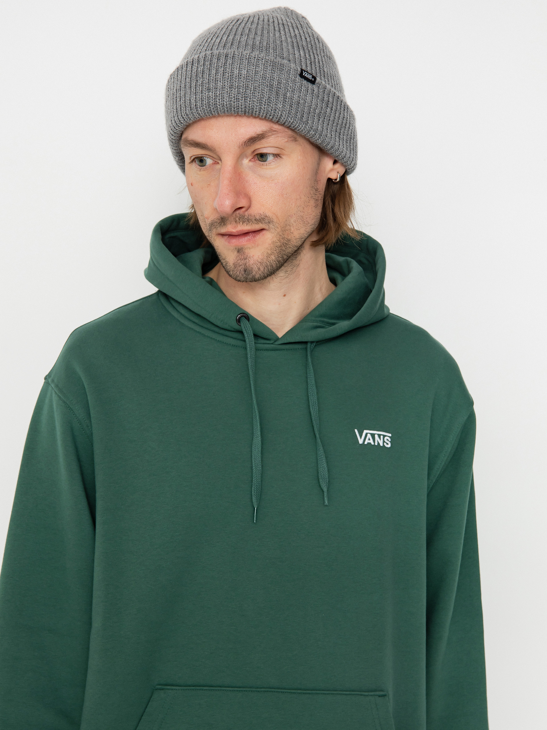 Mikina s kapucí Vans Core Basic HD (bistro green)