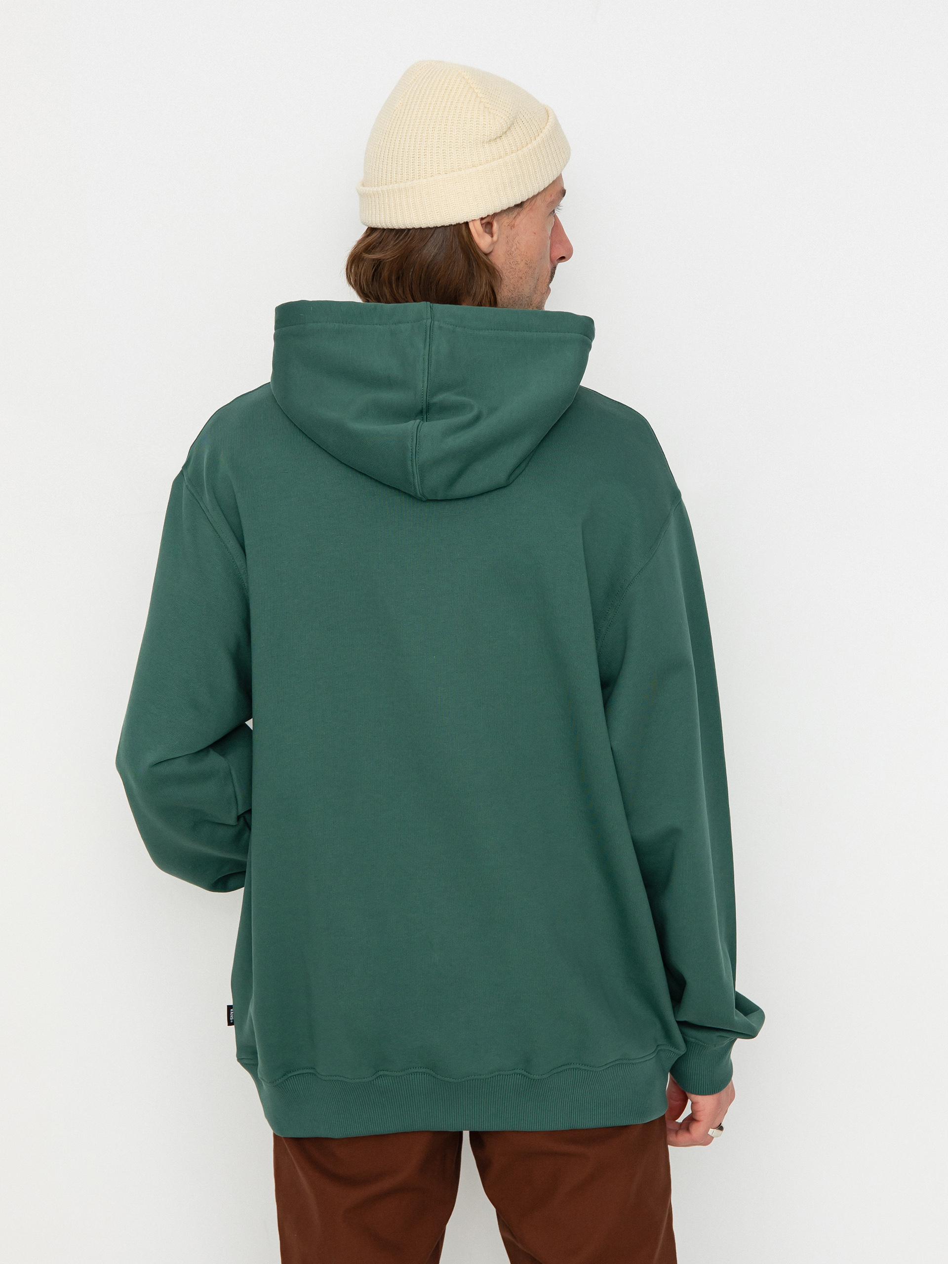 Mikina s kapucí Vans Quoted Loose HD (bistro green)