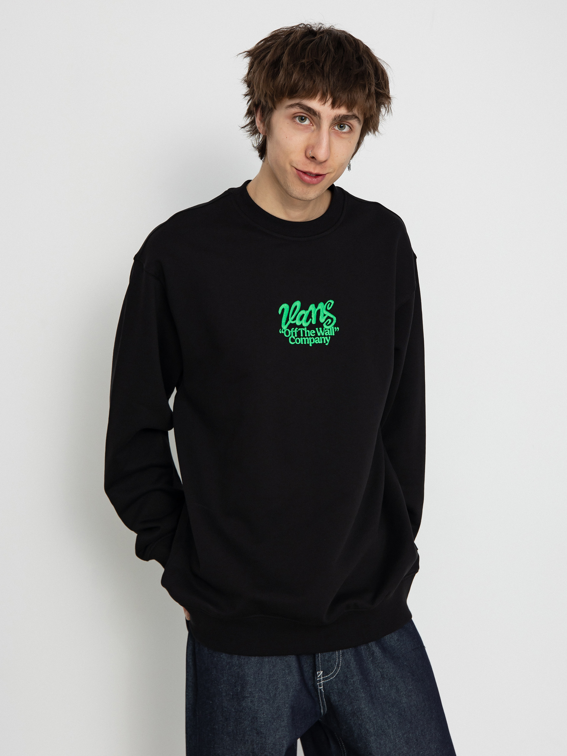 Mikina Vans Spray Type Loose Crew