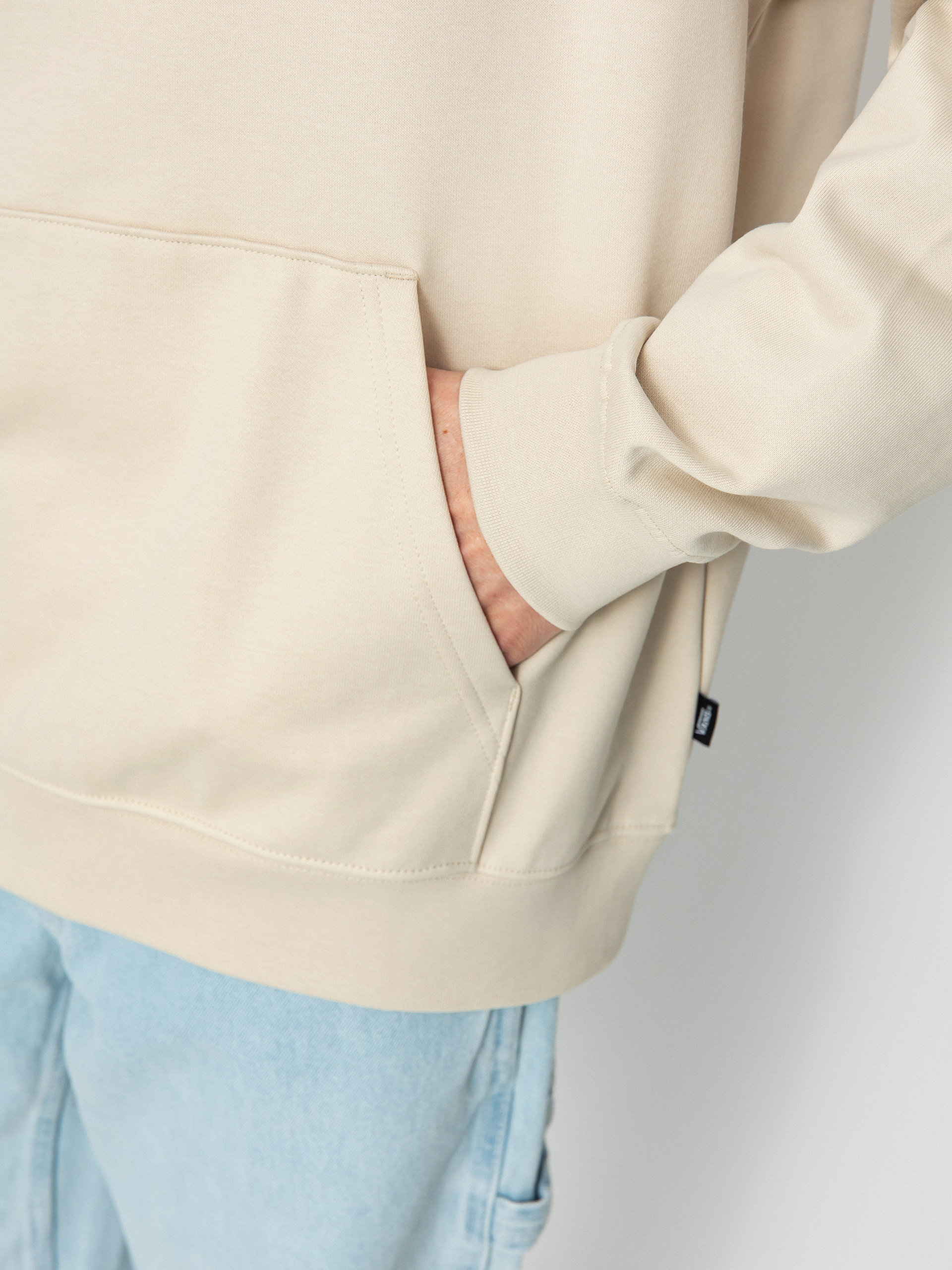 Mikina s kapucí Vans Meteor Mushroom Loose HD (oatmeal)