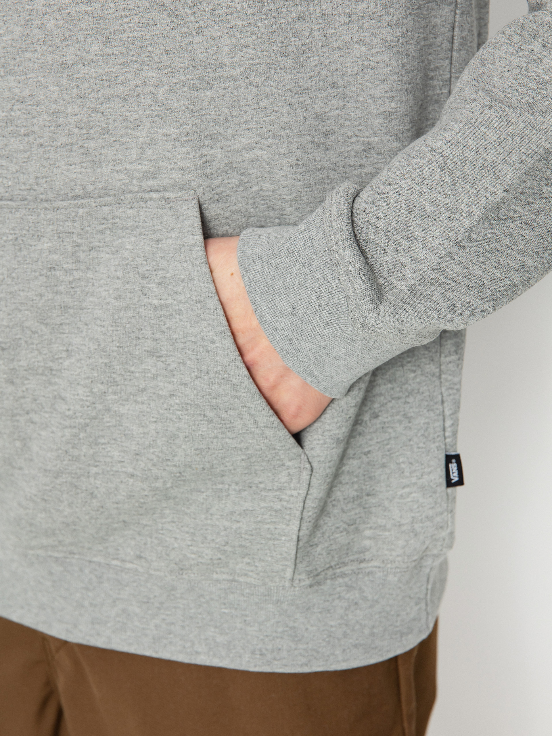 Mikina s kapucí Vans Vans Arched HD (cement heather)