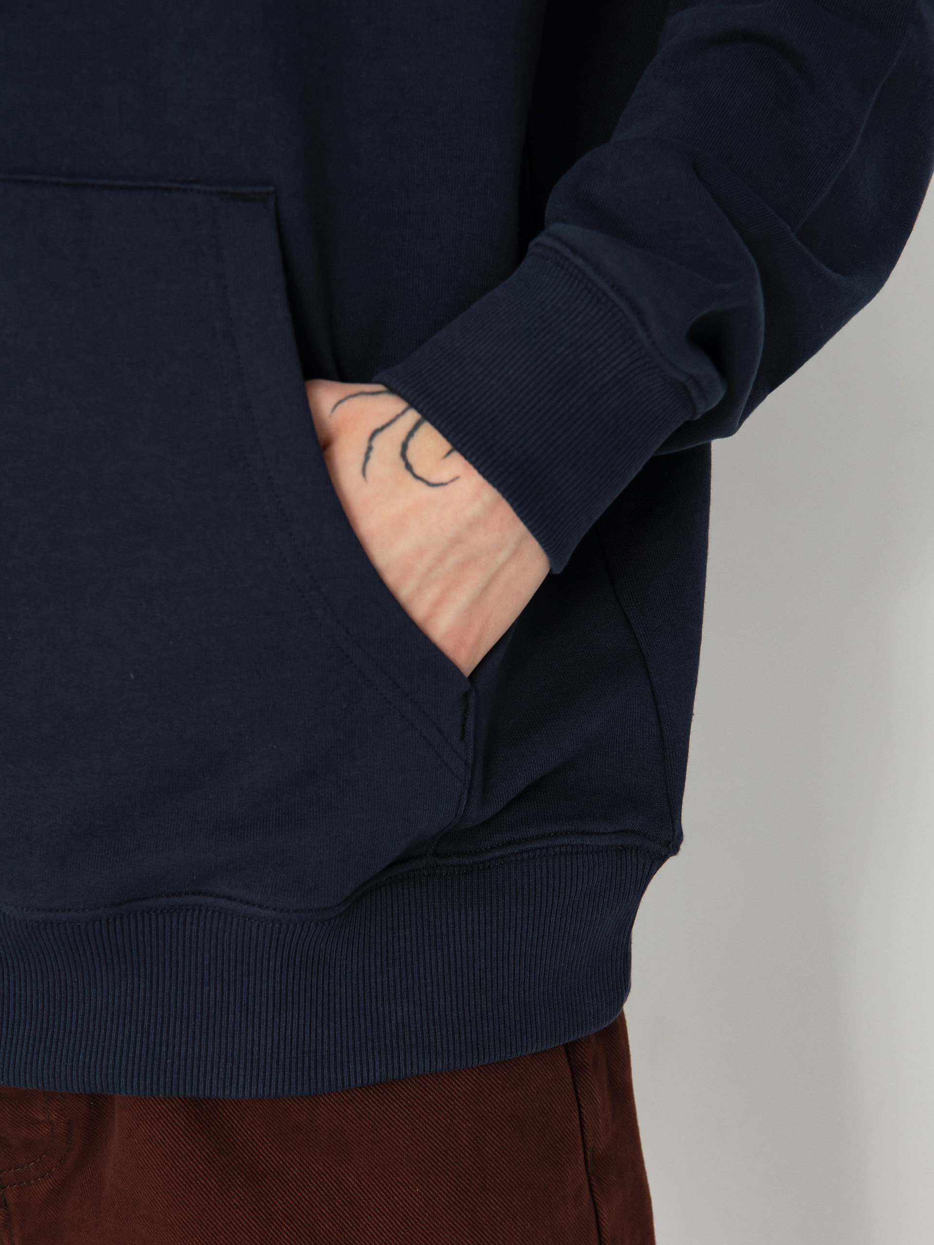 Mikina s kapucí Element Vertical HD (eclipse navy)