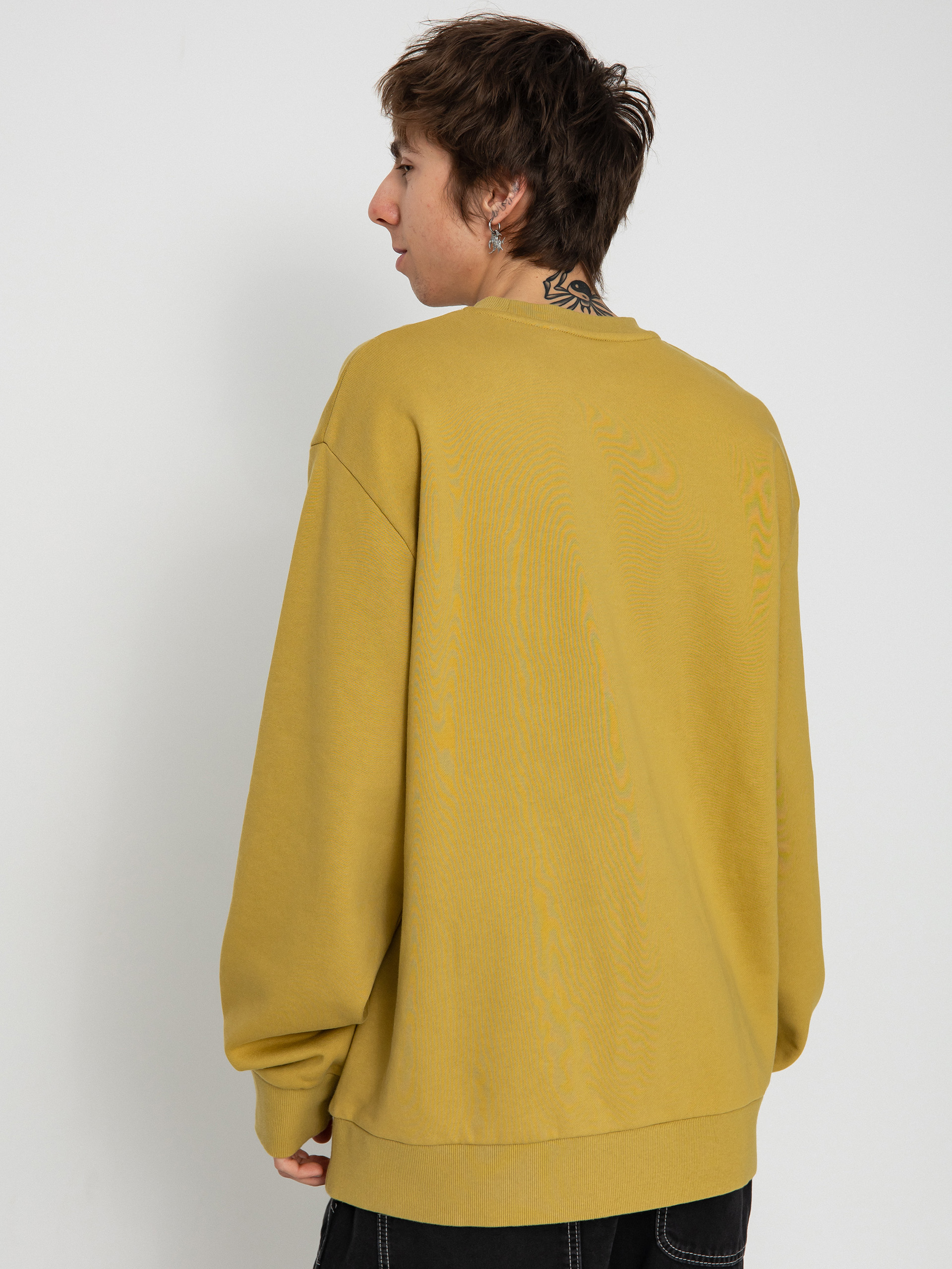 Mikina Carhartt WIP Script Embroidery (agate/white)