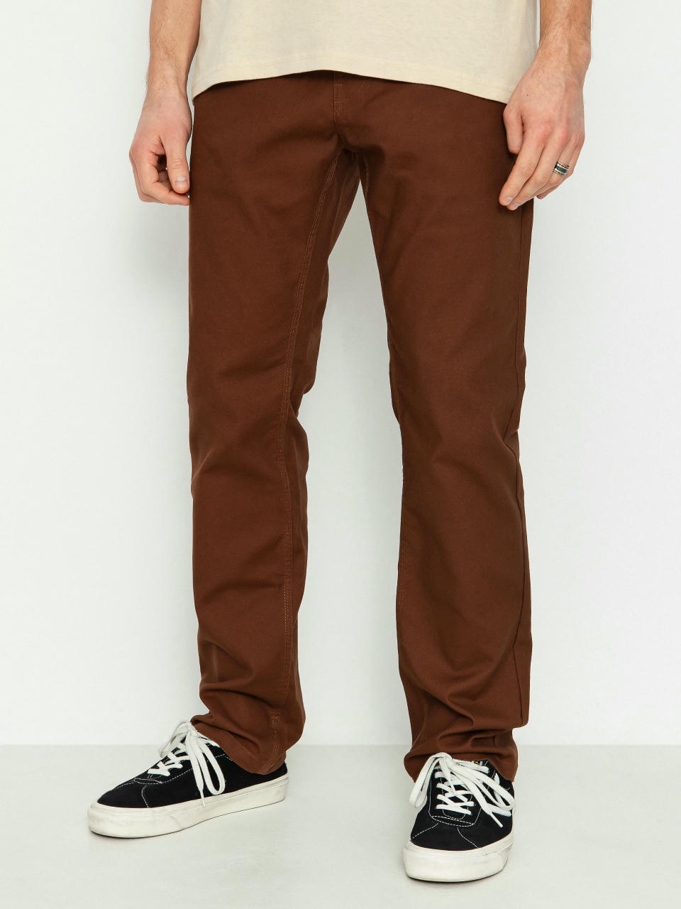 Kalhoty Brixton Builders 5 Pocket (sepia)