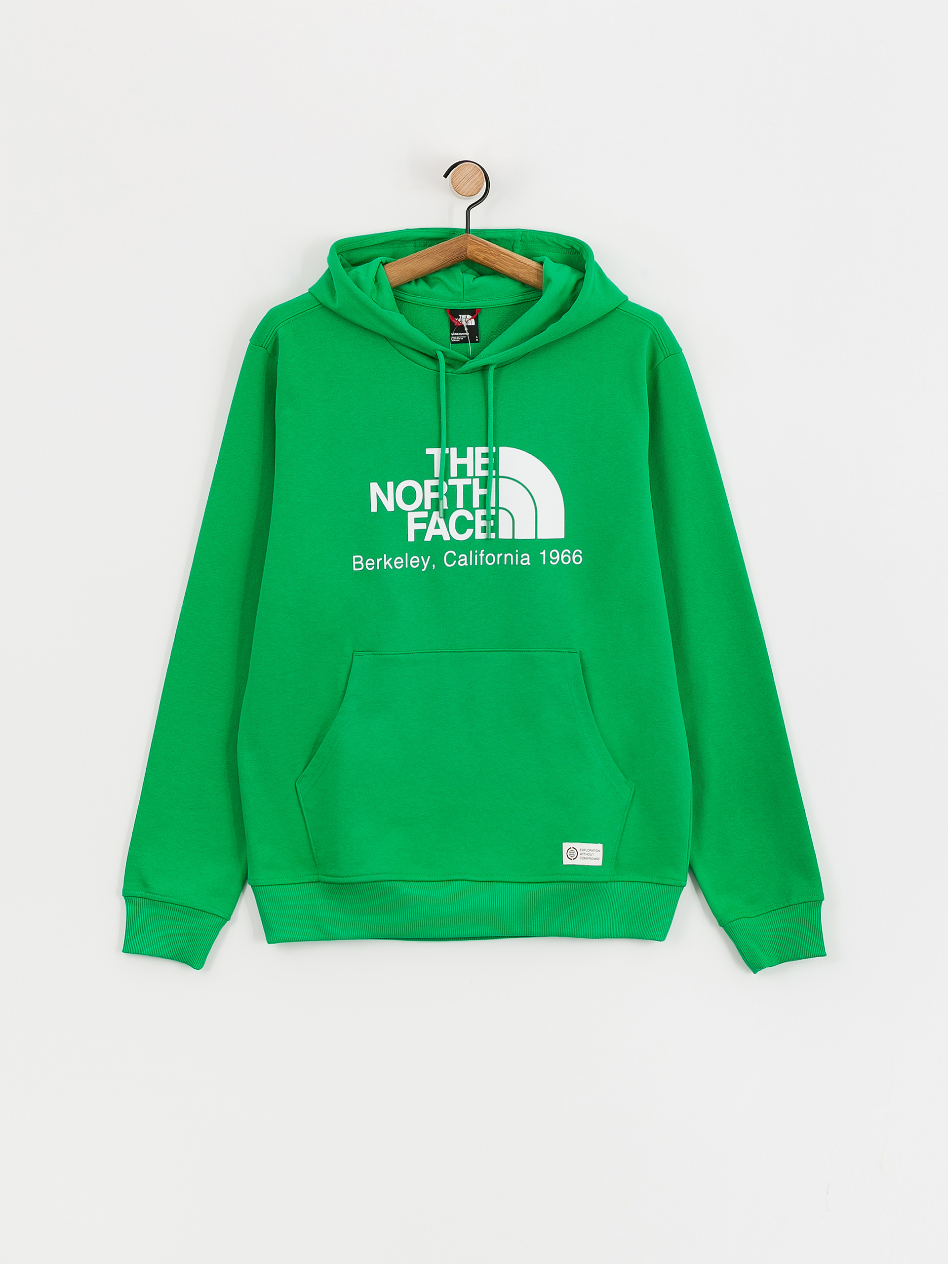 Mikina s kapucí The North Face Berkeley California HD (optic emerald)