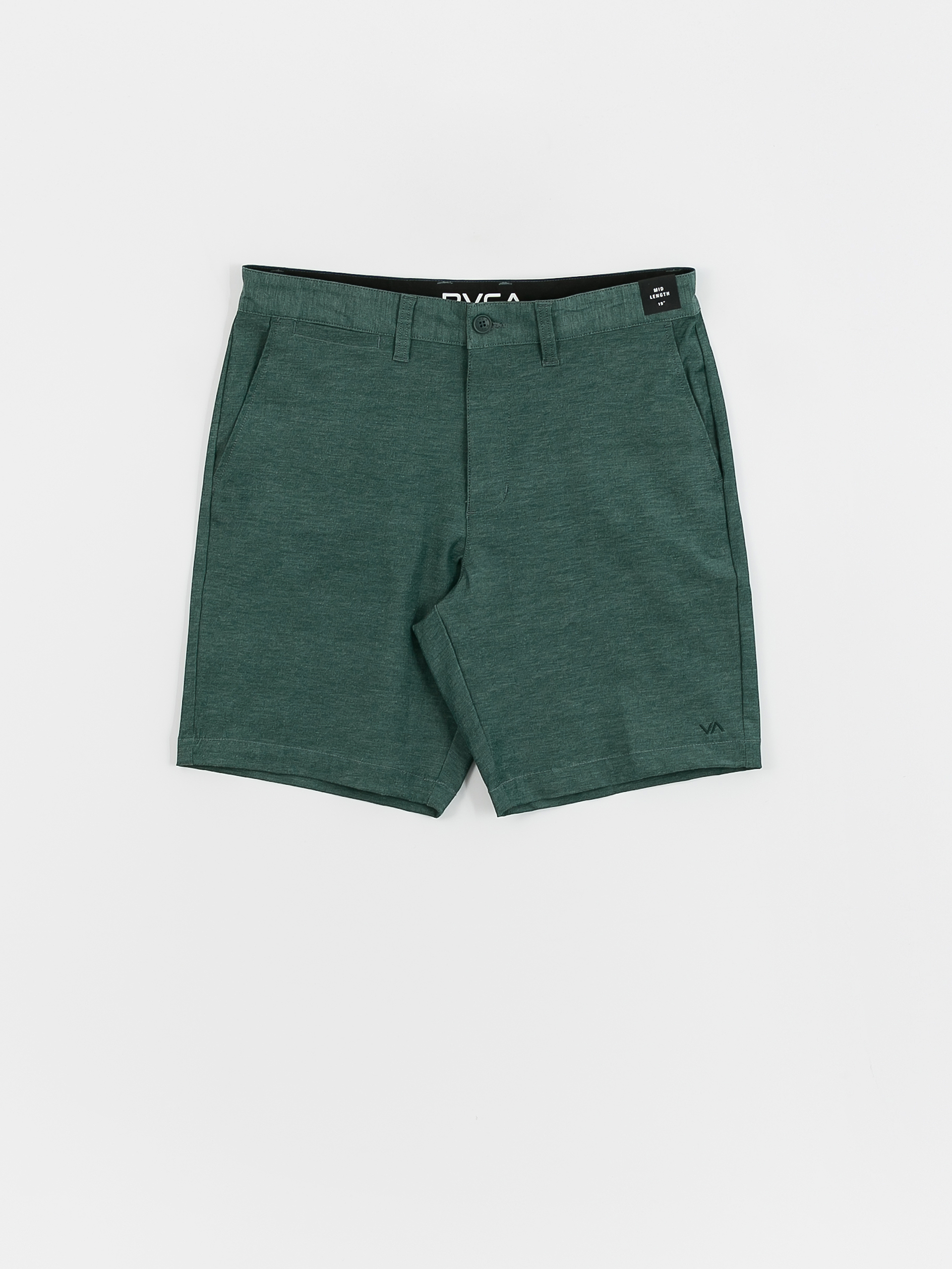 Kraťasy RVCA Back In Hybrid (hunter green)