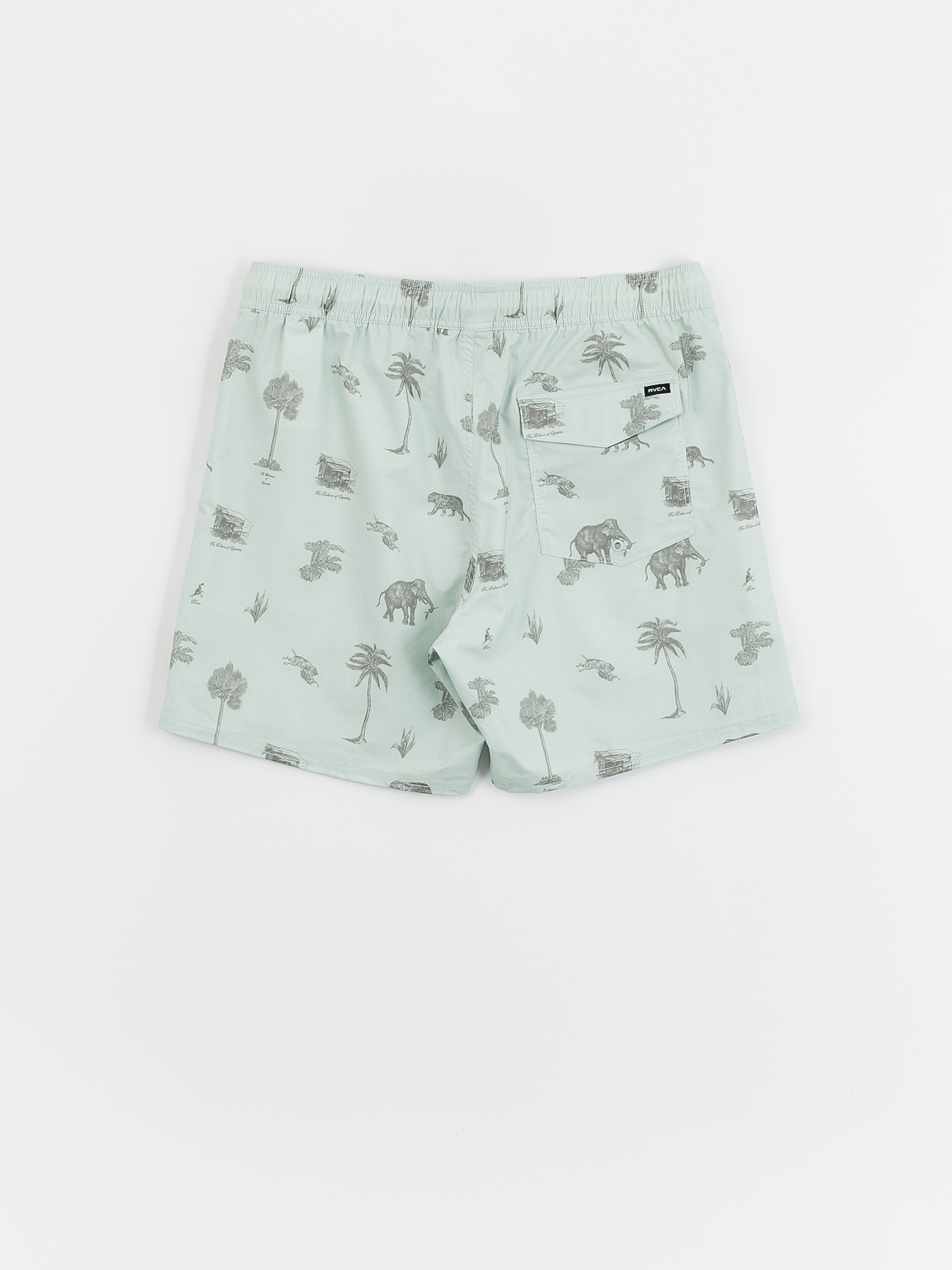 Plážové kraťasy RVCA Barnes Elastic (cool blue)