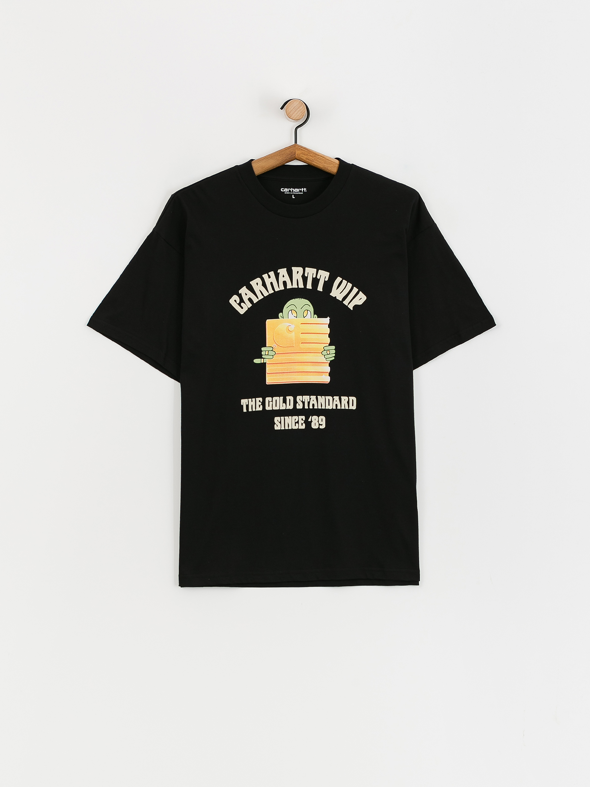 Tričko Carhartt WIP Gold Standard (black)