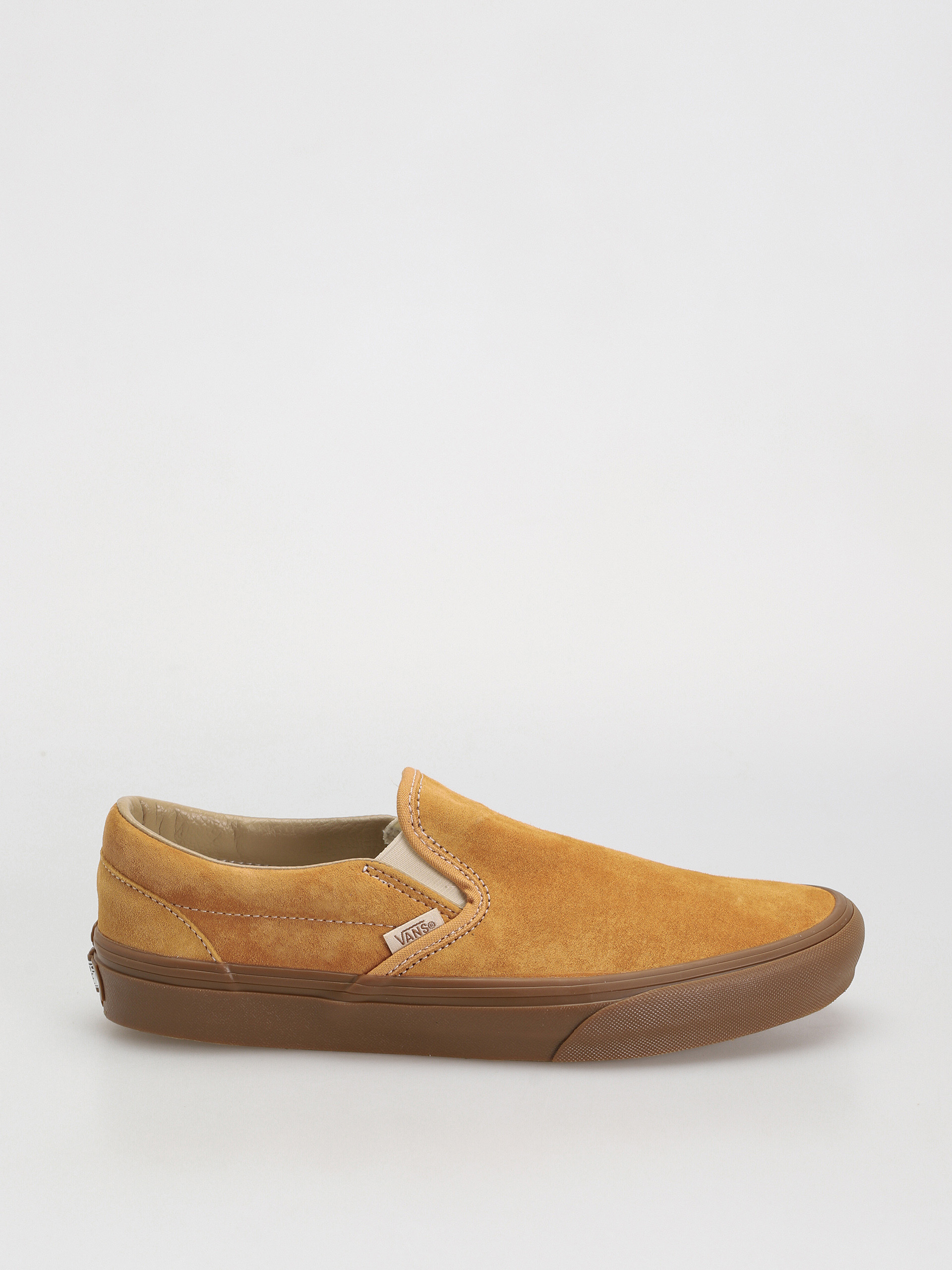 Boty Vans Classic Slip On (pig suede gum antelope)