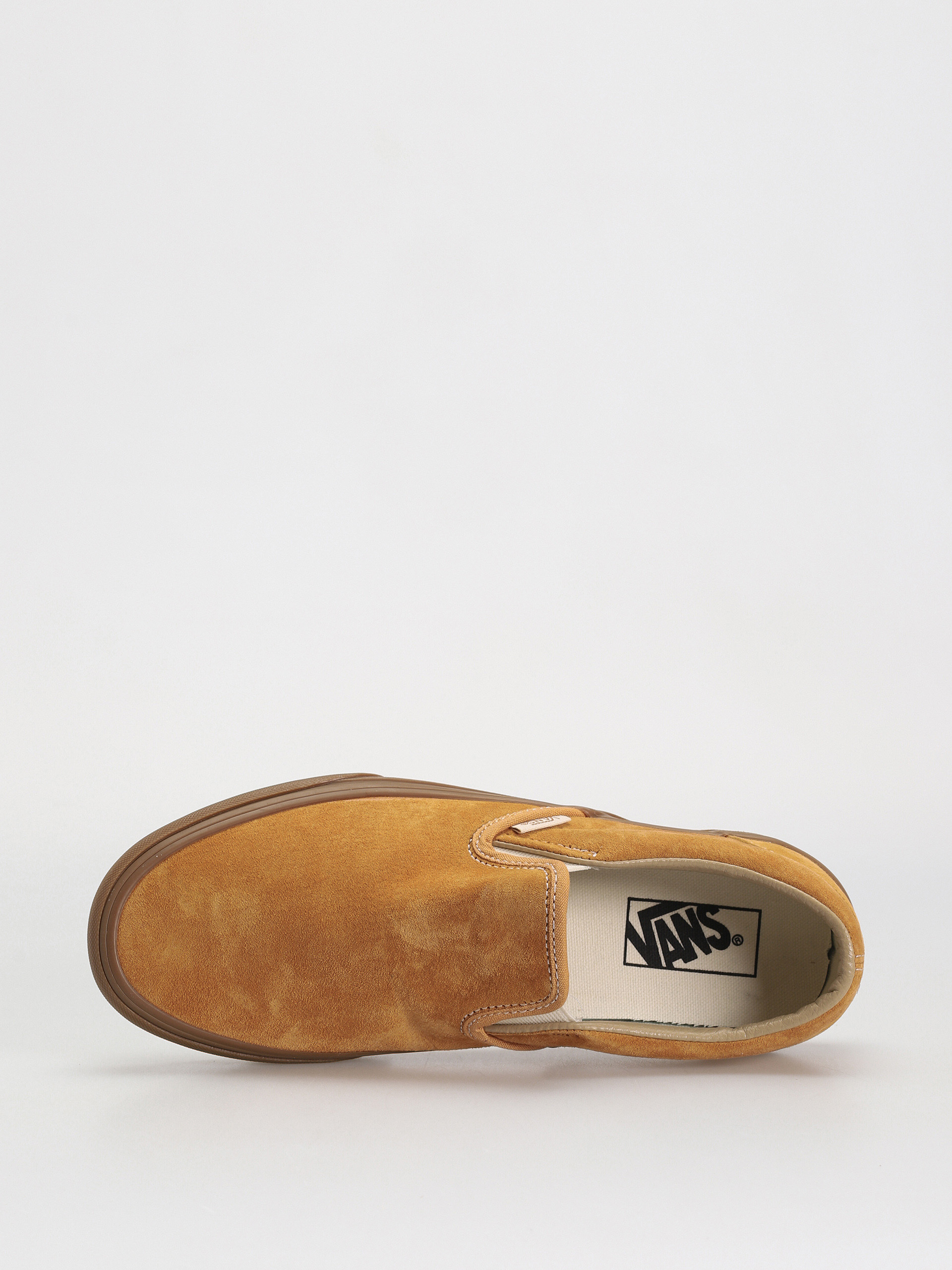 Boty Vans Classic Slip On (pig suede gum antelope)