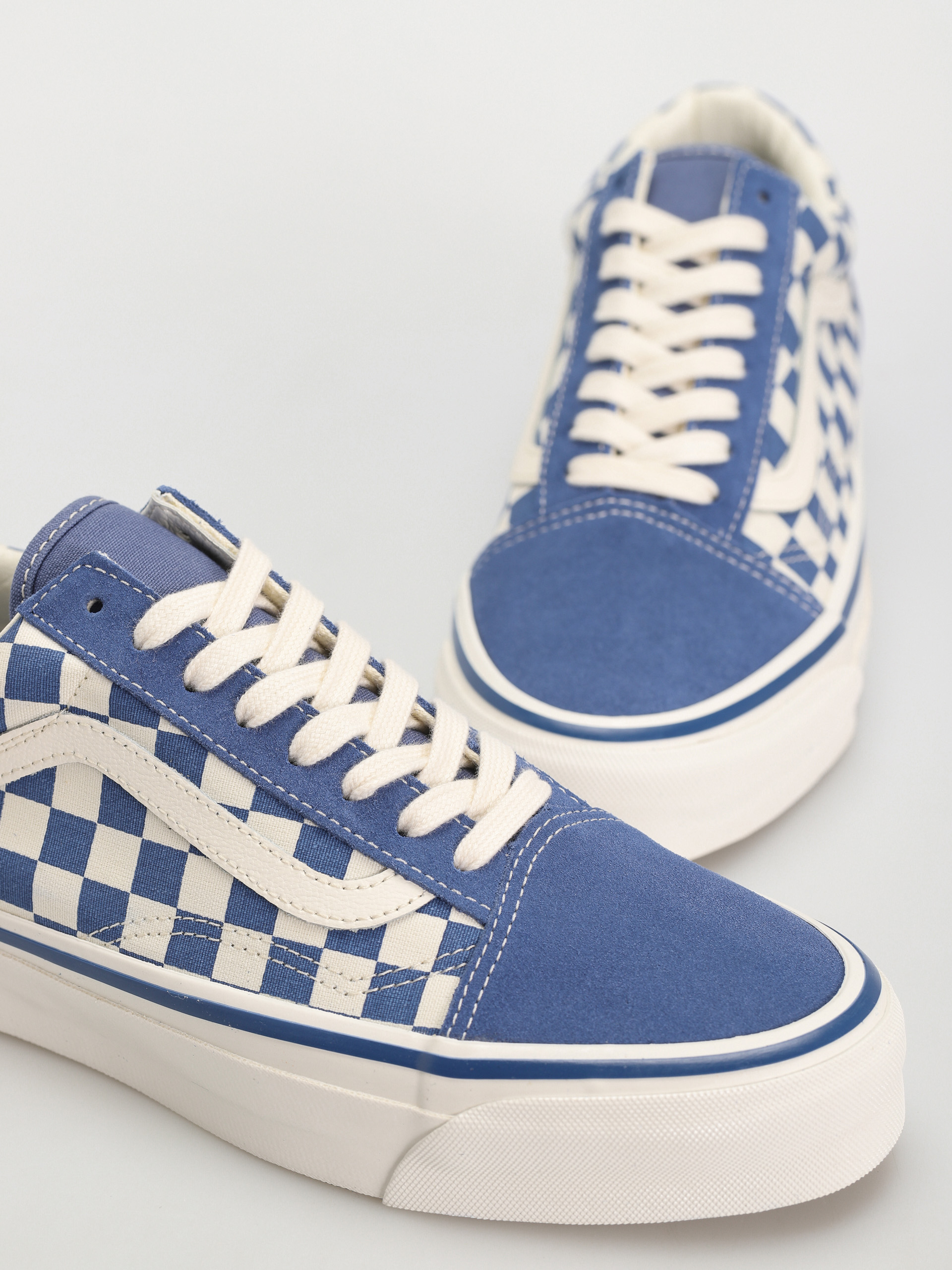 Boty Vans Old Skool 36 (checkerboard medium blue)