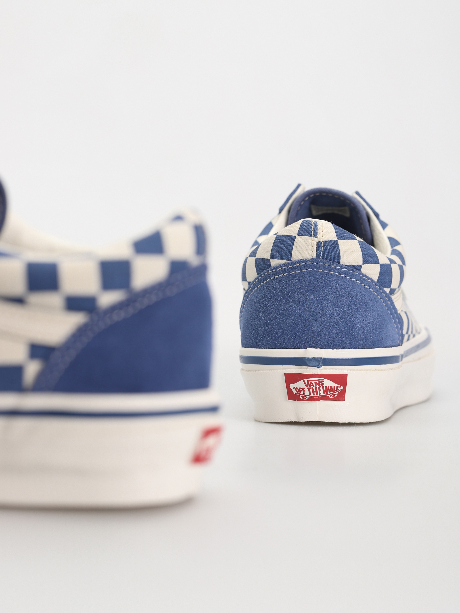 Boty Vans Old Skool 36 (checkerboard medium blue)
