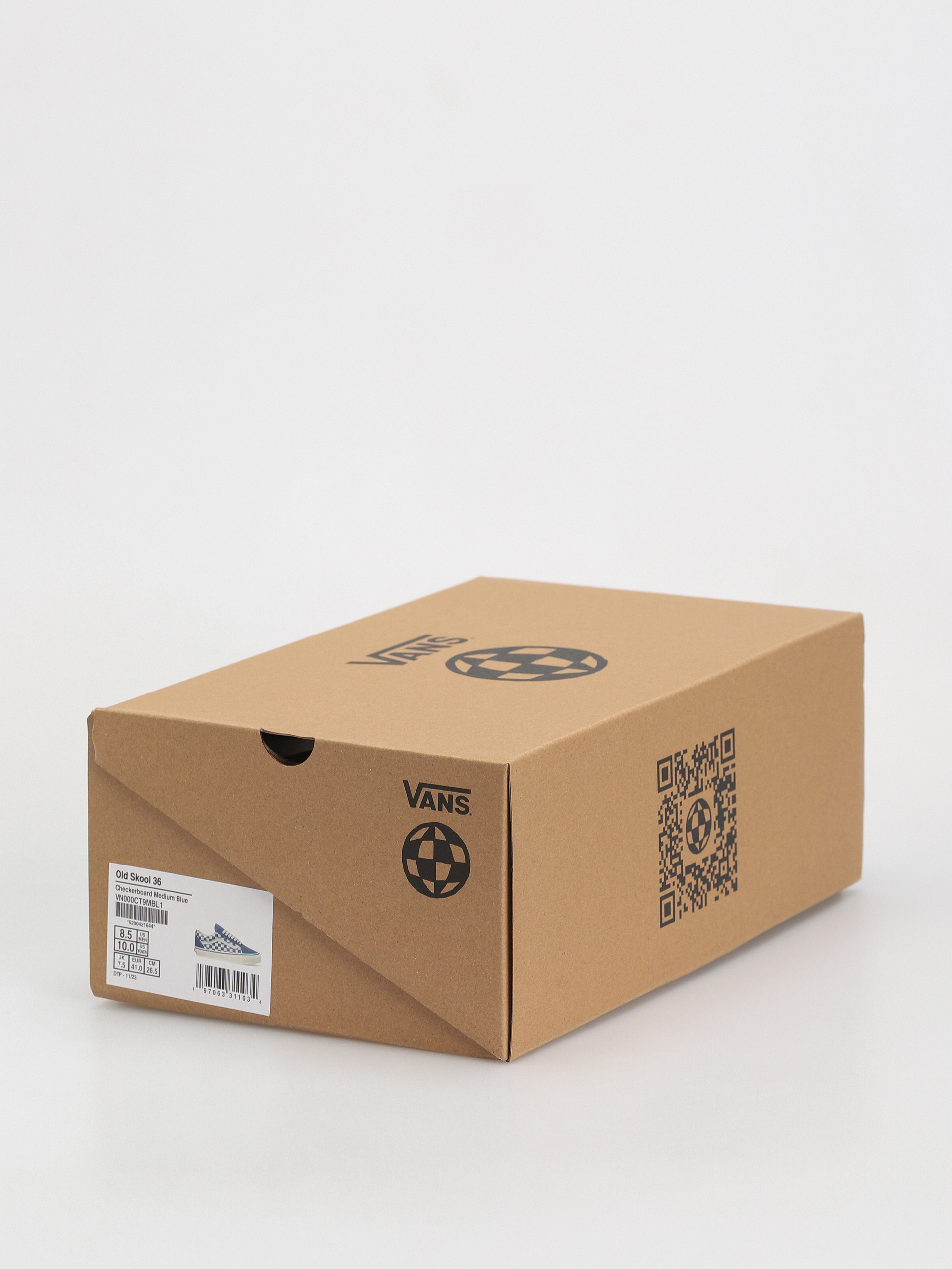 Boty Vans Old Skool 36 (checkerboard medium blue)