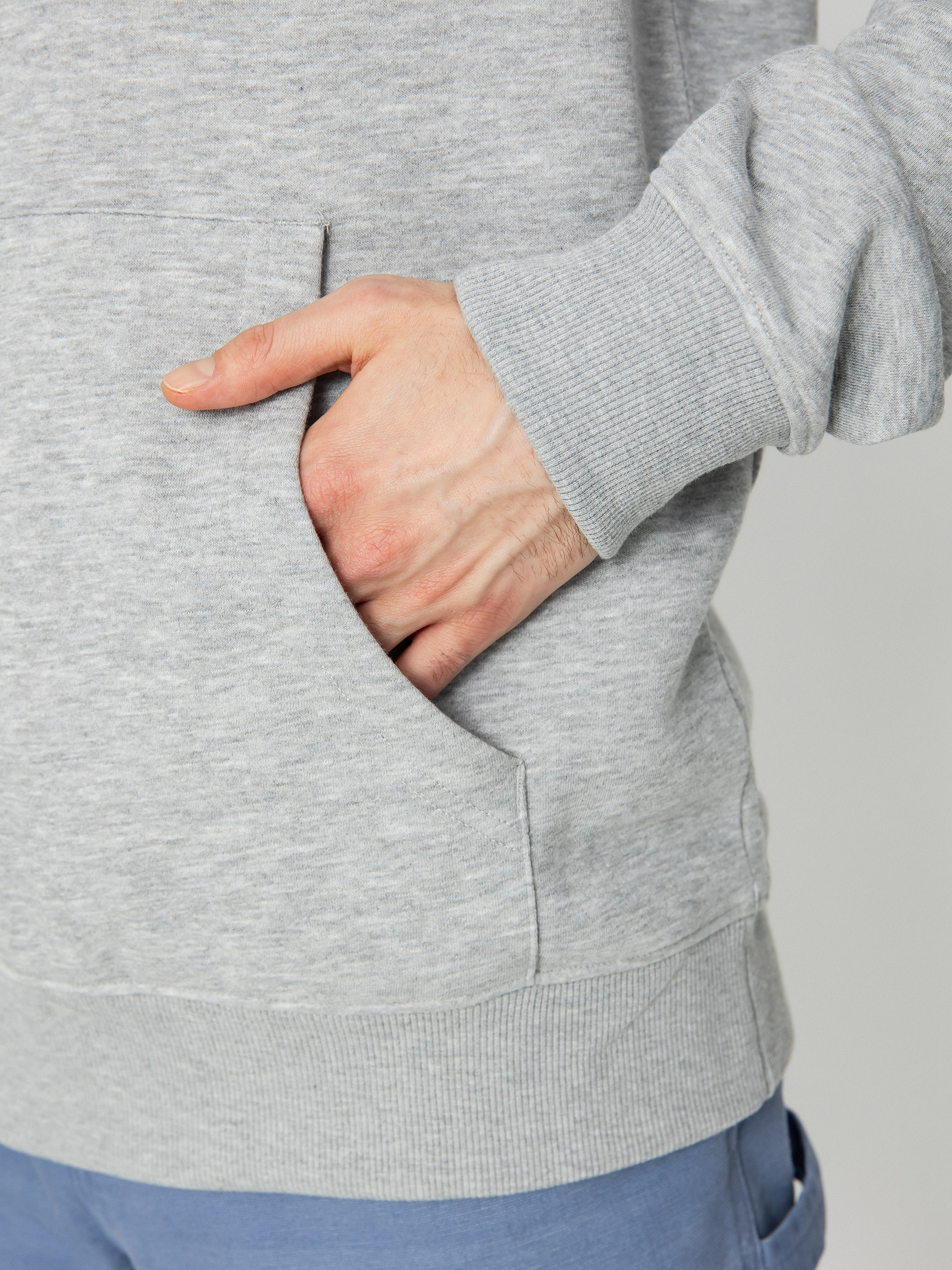 Mikina s kapucí Element Cornell Classic HD (mid grey heather)