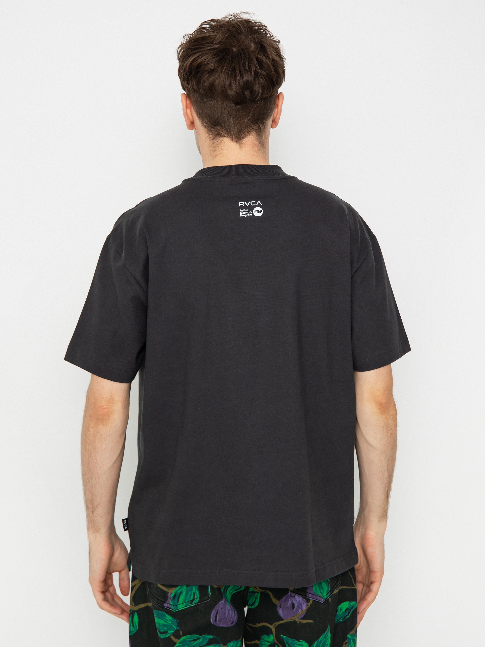 Tričko RVCA Sage Shroom (washed black)