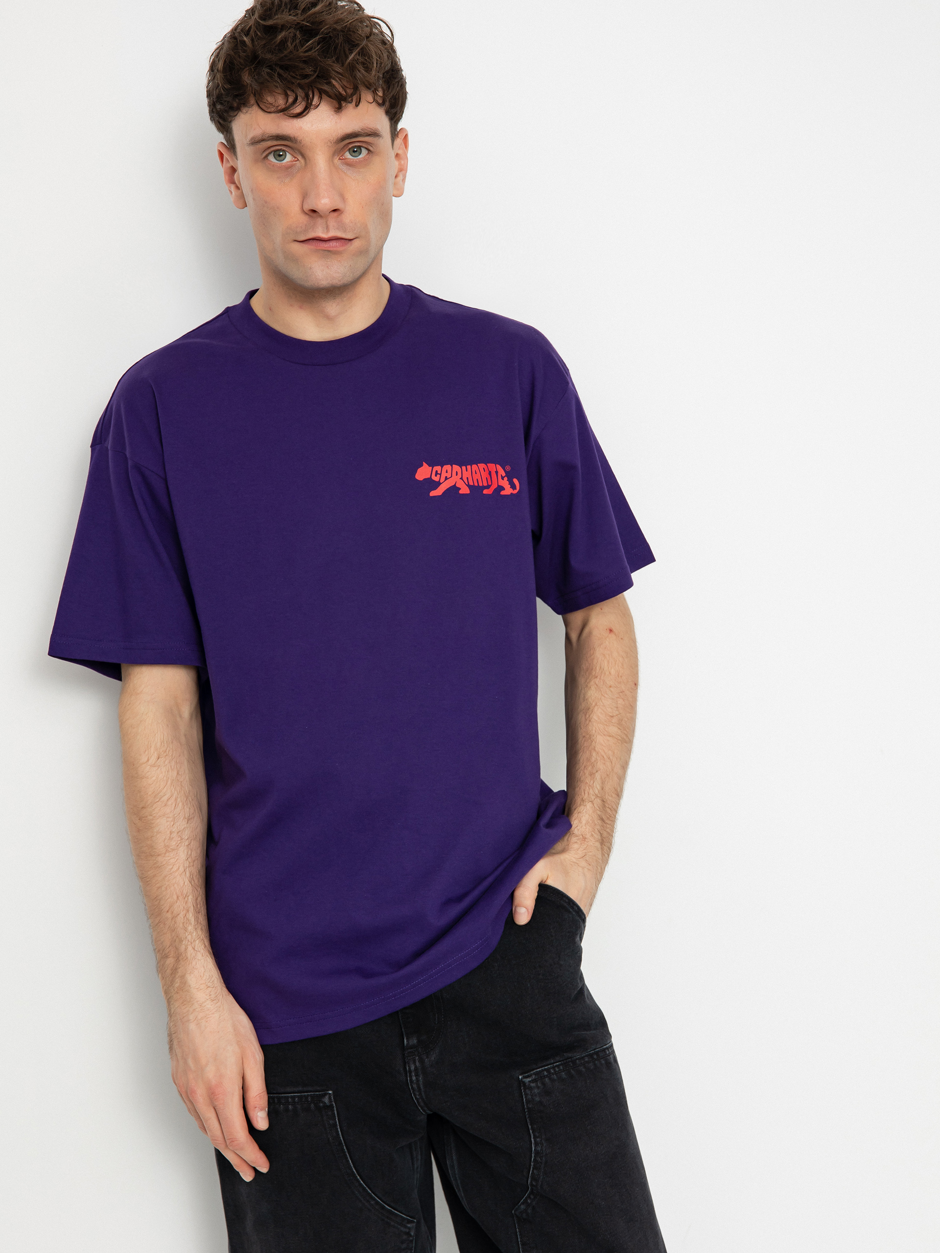 Tričko Carhartt WIP Rocky (tyrian)