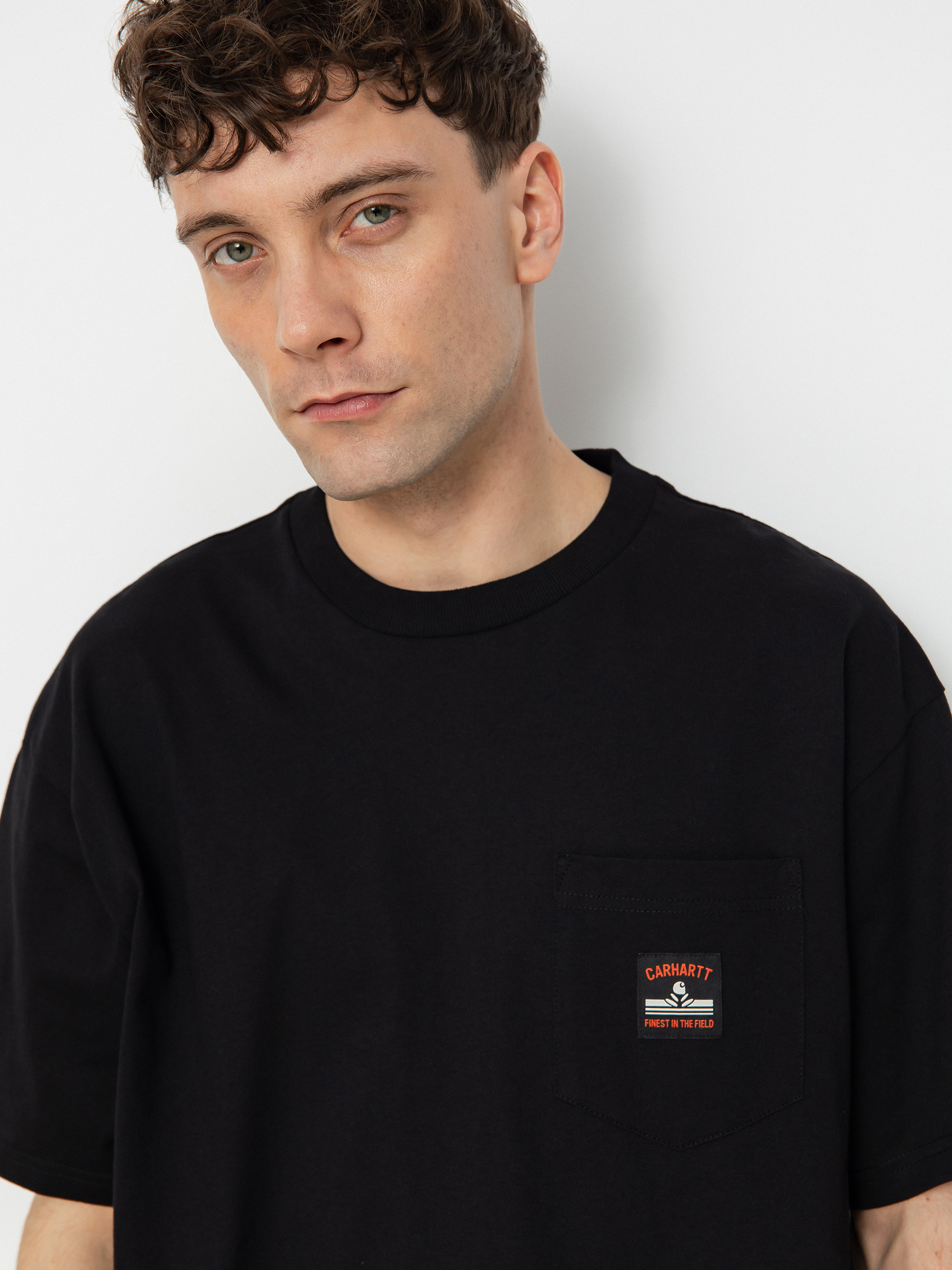 Tričko Carhartt WIP Field Pocket (black)