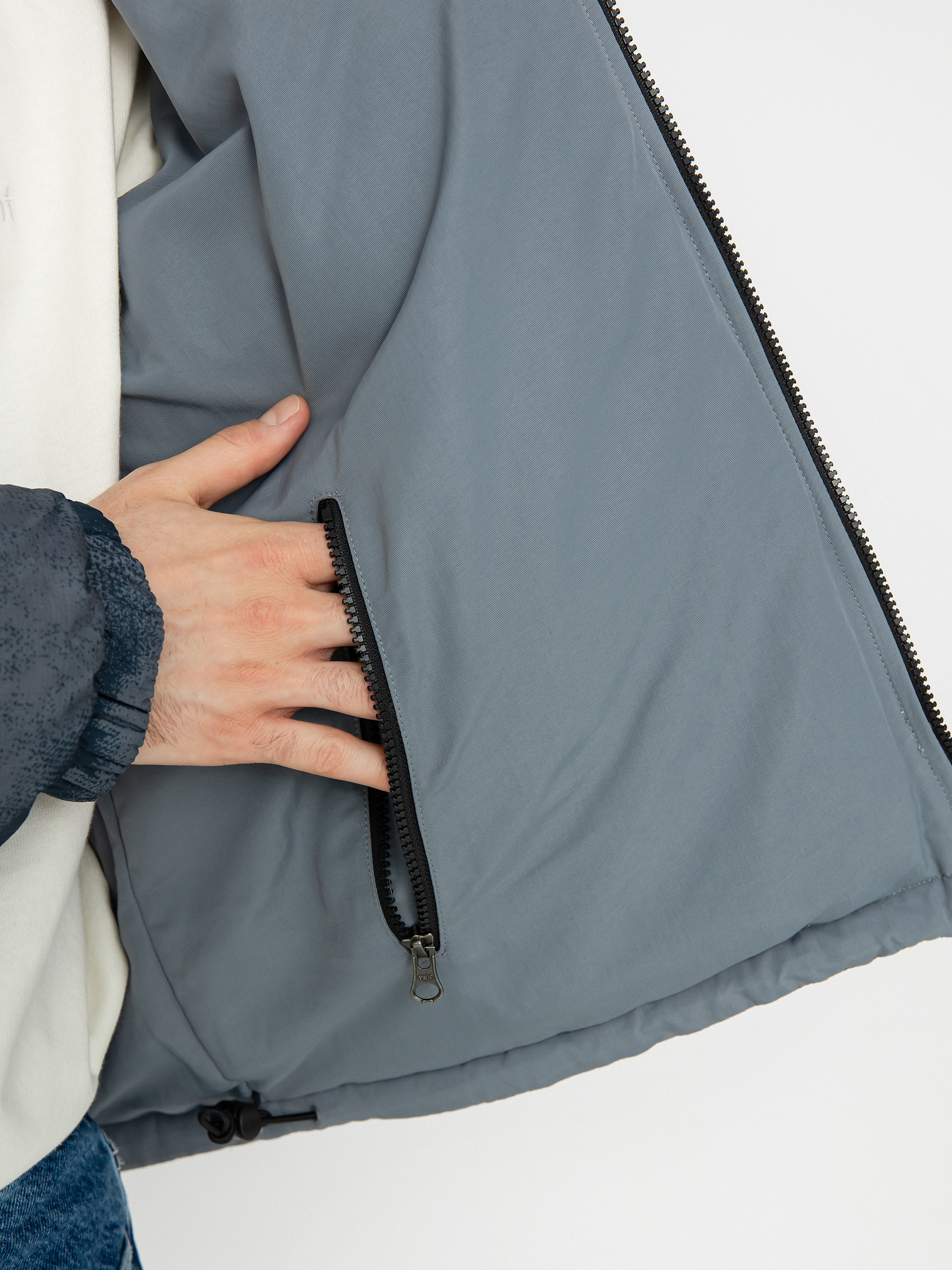 Bunda The North Face 92 Crinkle Rev Nuptse (blue dusk low-fi hi-tek)