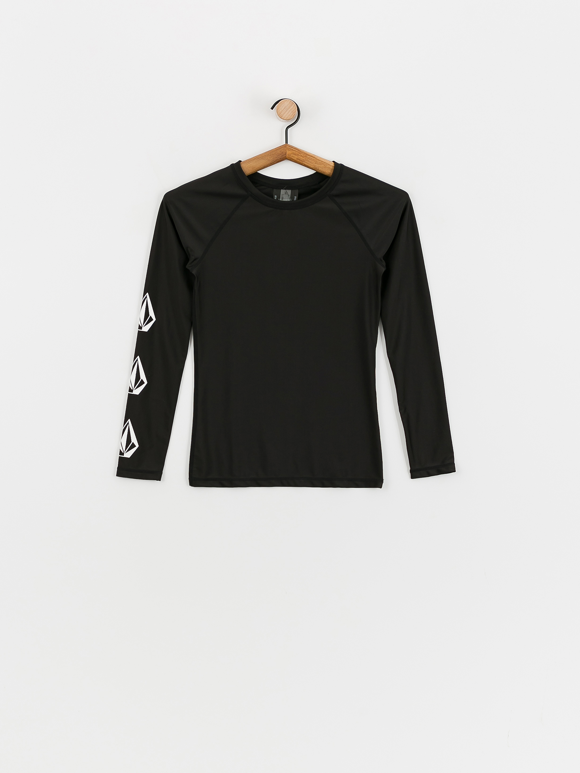 Triko Volcom Simply Core Wmn (black)