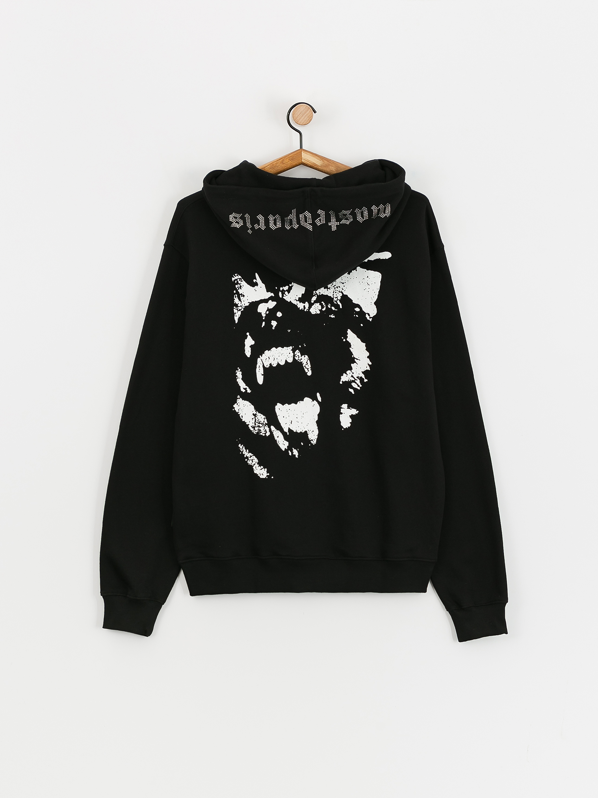 Mikina s kapucí Wasted Paris Creep HD (black)