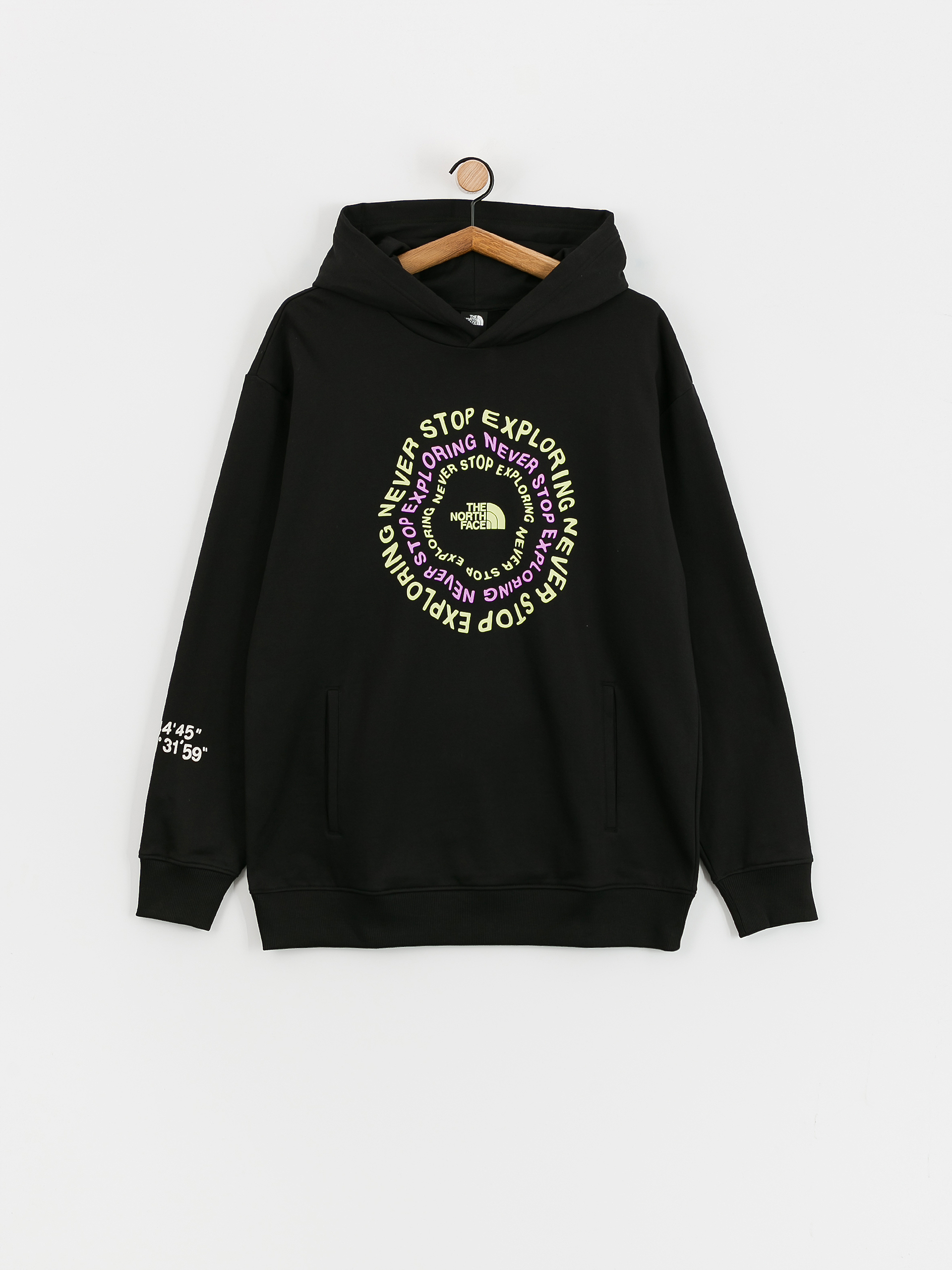 Mikina s kapucí The North Face Nse Graphic HD (tnf black)