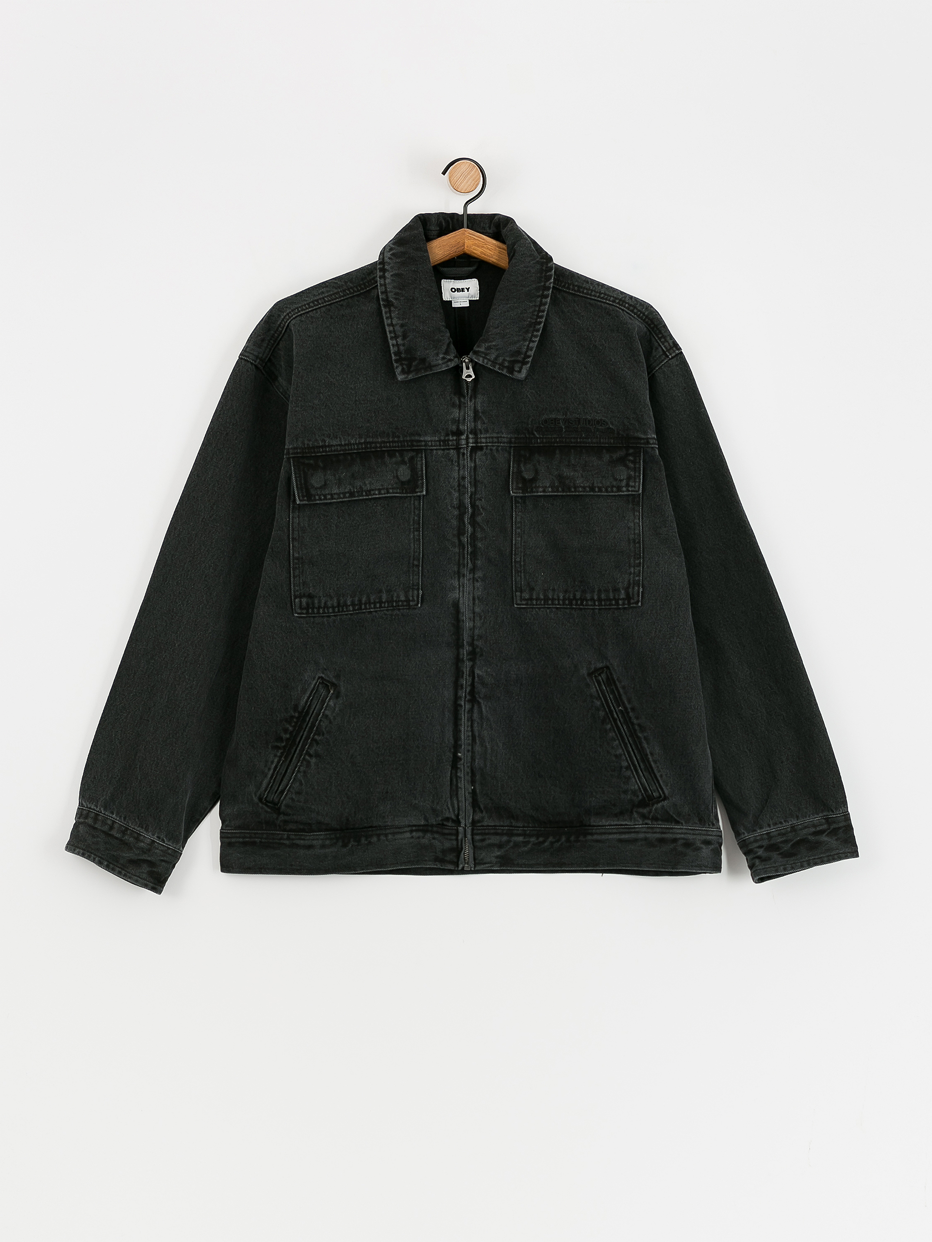 Bunda OBEY Easton (faded black)