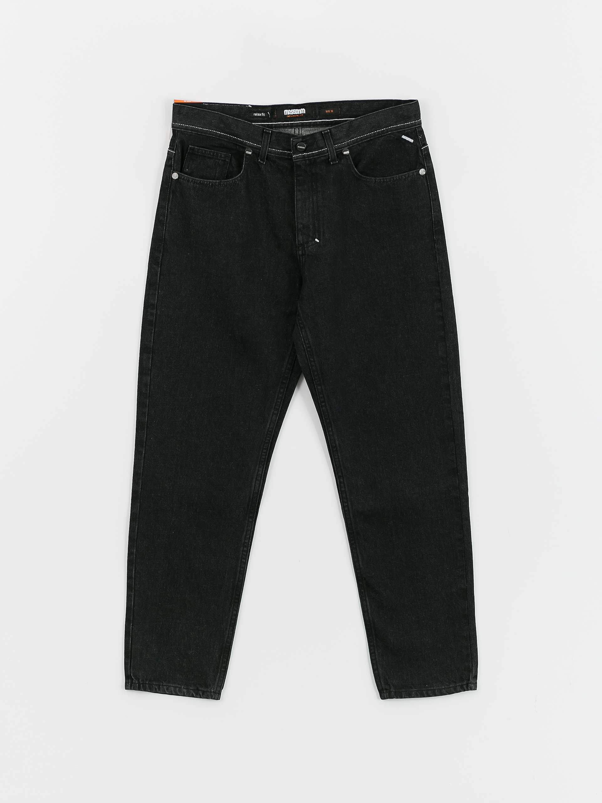 Kalhoty MassDnm Jeans Box (black washed)