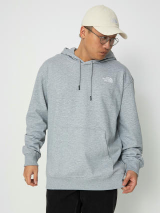 Mikina s kapucí The North Face Essential HD (tnf light grey heather)