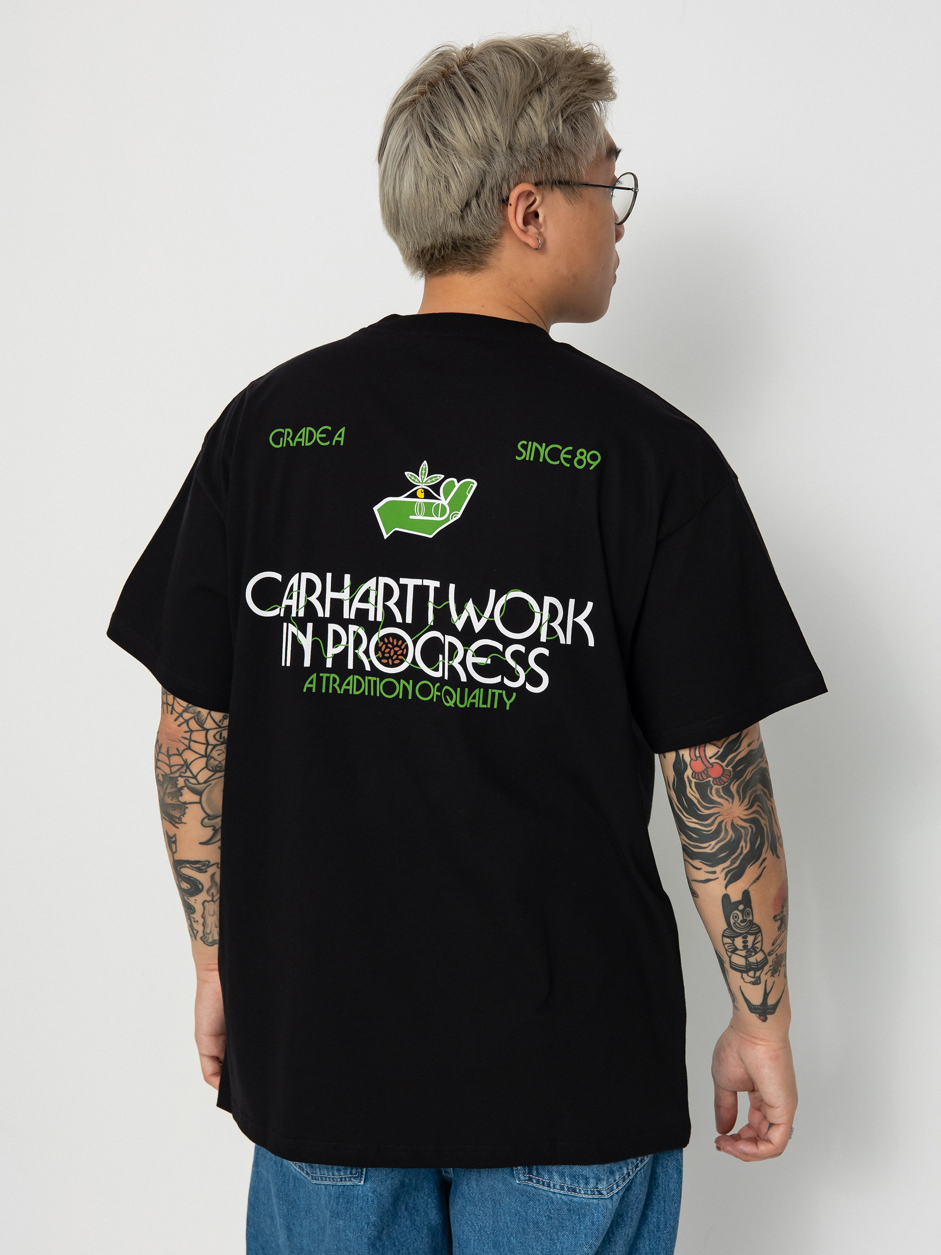 Tričko Carhartt WIP Soil (black)