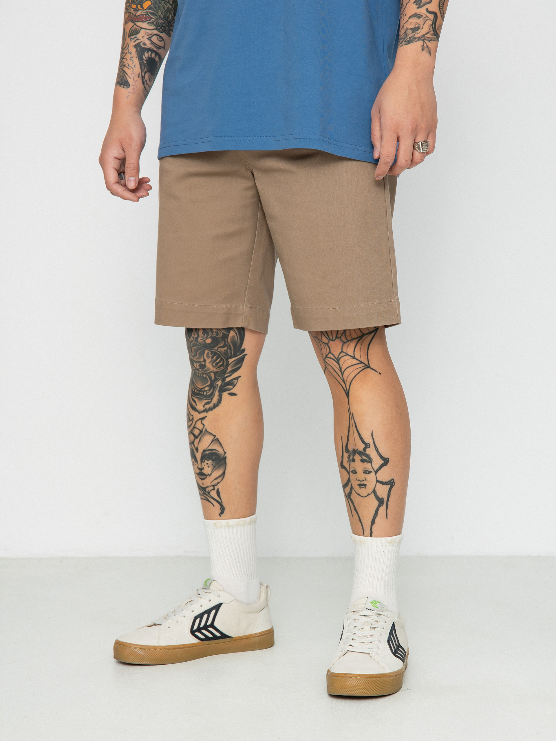 Kraťasy RVCA Weekend Stretch (dark khaki)