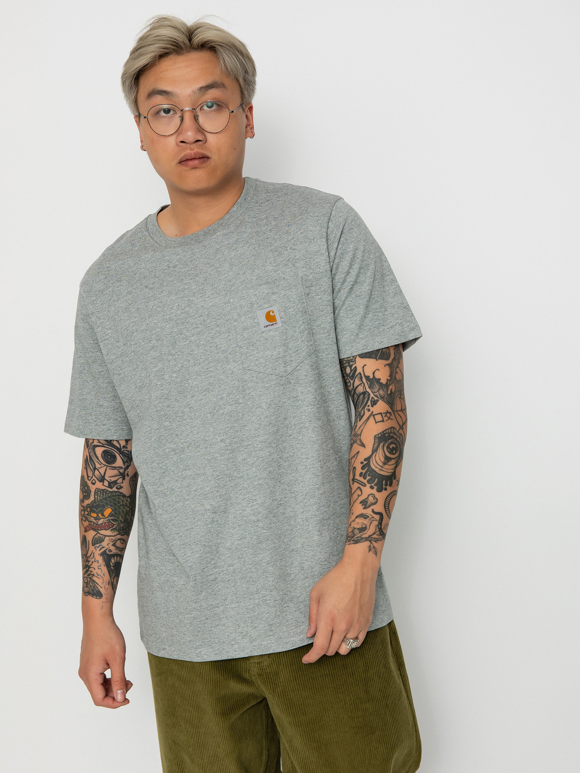 Triu010dko Carhartt WIP Pocket (grey heather)