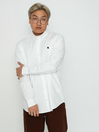 Košile Carhartt WIP Madison (white/black)
