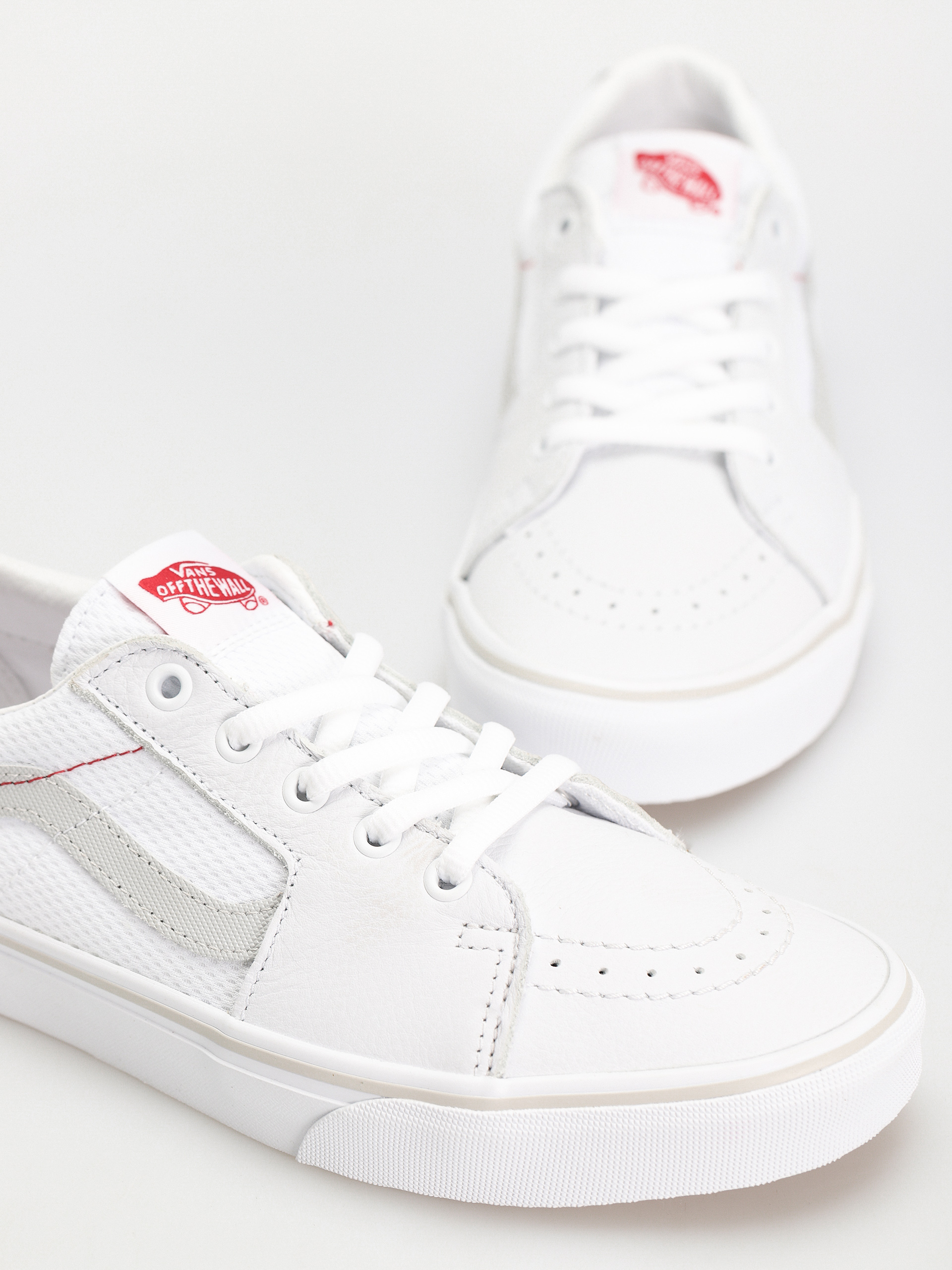 Boty Vans Sk8 Low (retro skate white/red)