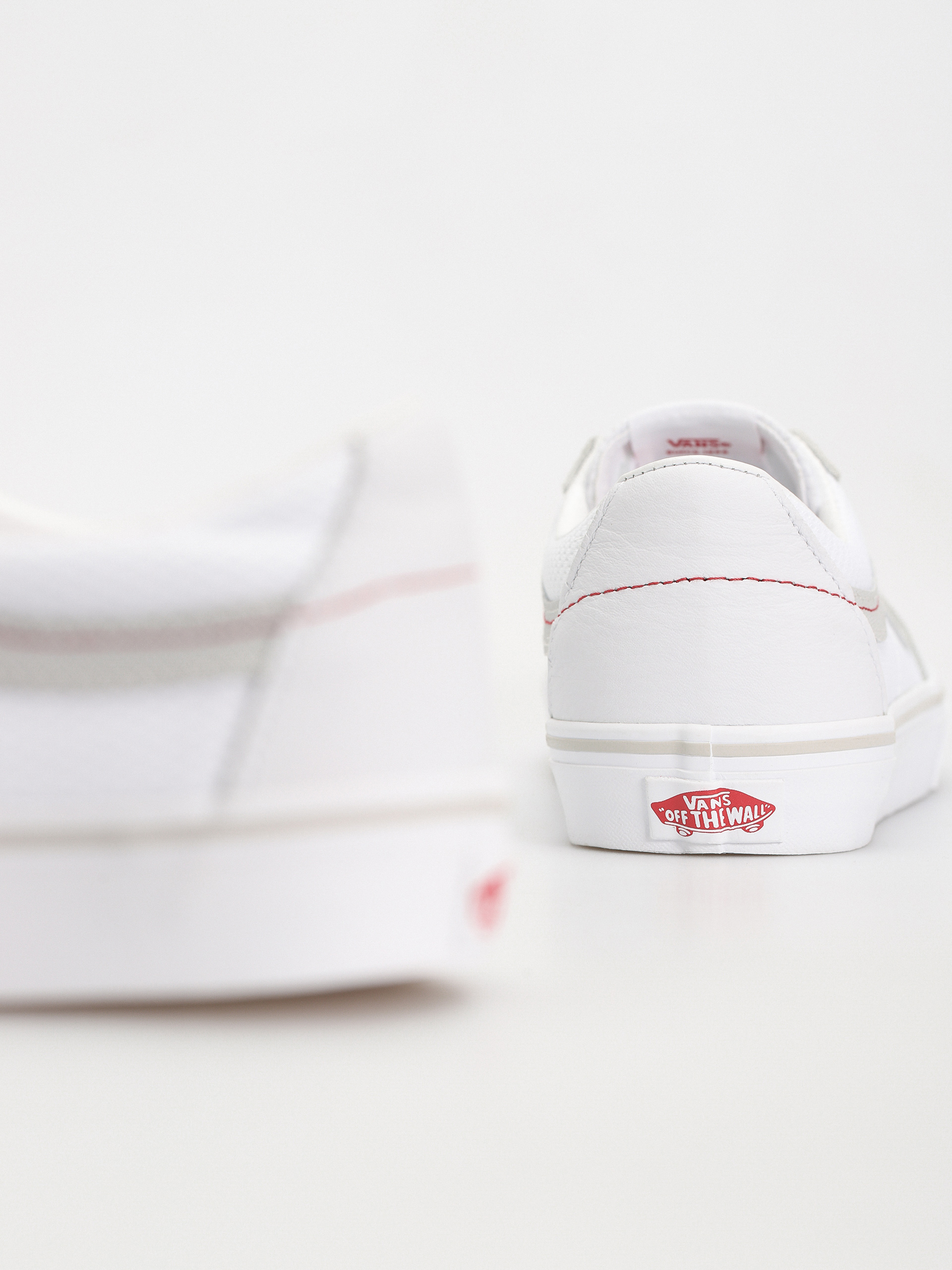 Boty Vans Sk8 Low (retro skate white/red)
