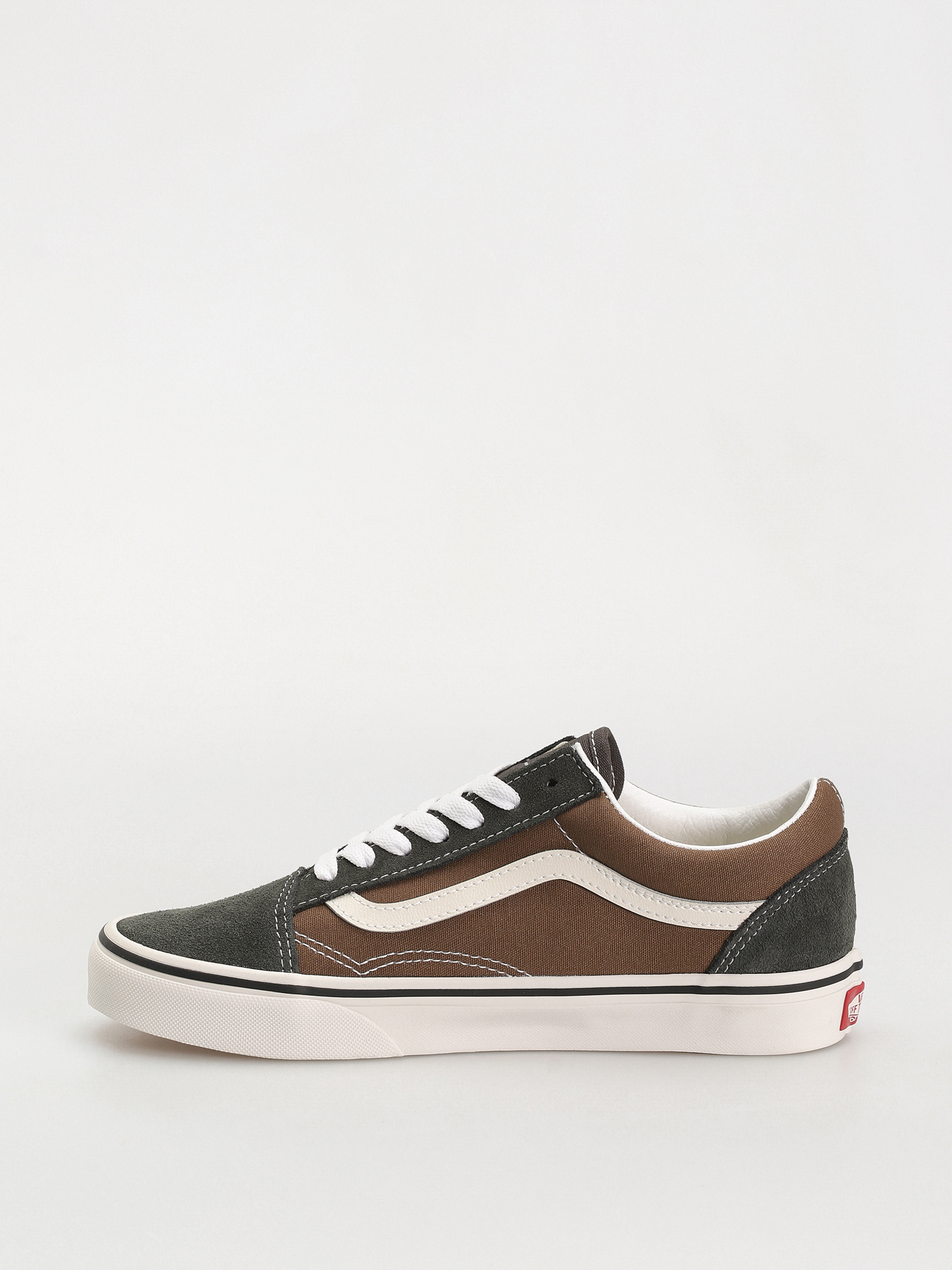 Boty Vans Old Skool (canvas/suede pop brown/multi)